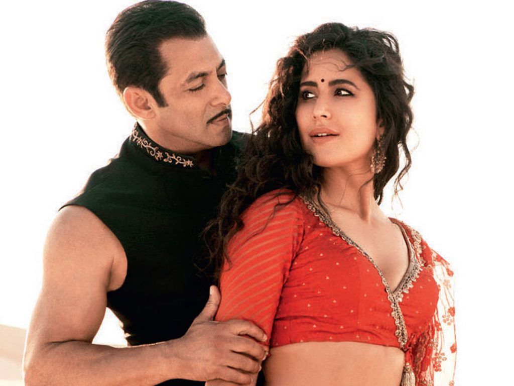 1024x768 Katrina Kaif and Salman Khan in Ishqe Di Chashni