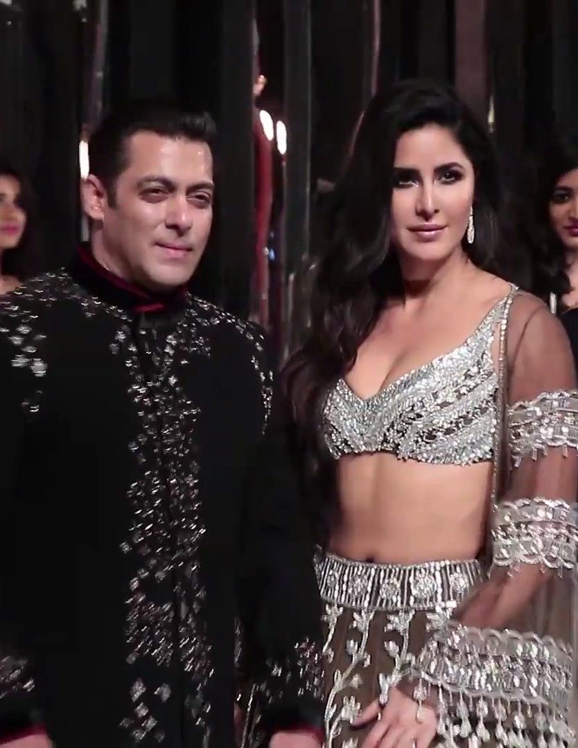 834x1080 Bharat actor Salman Khan and Katrina Kaif walk the ramp at Manish Malhotra Fashion Show 2018, Image, Gallery
