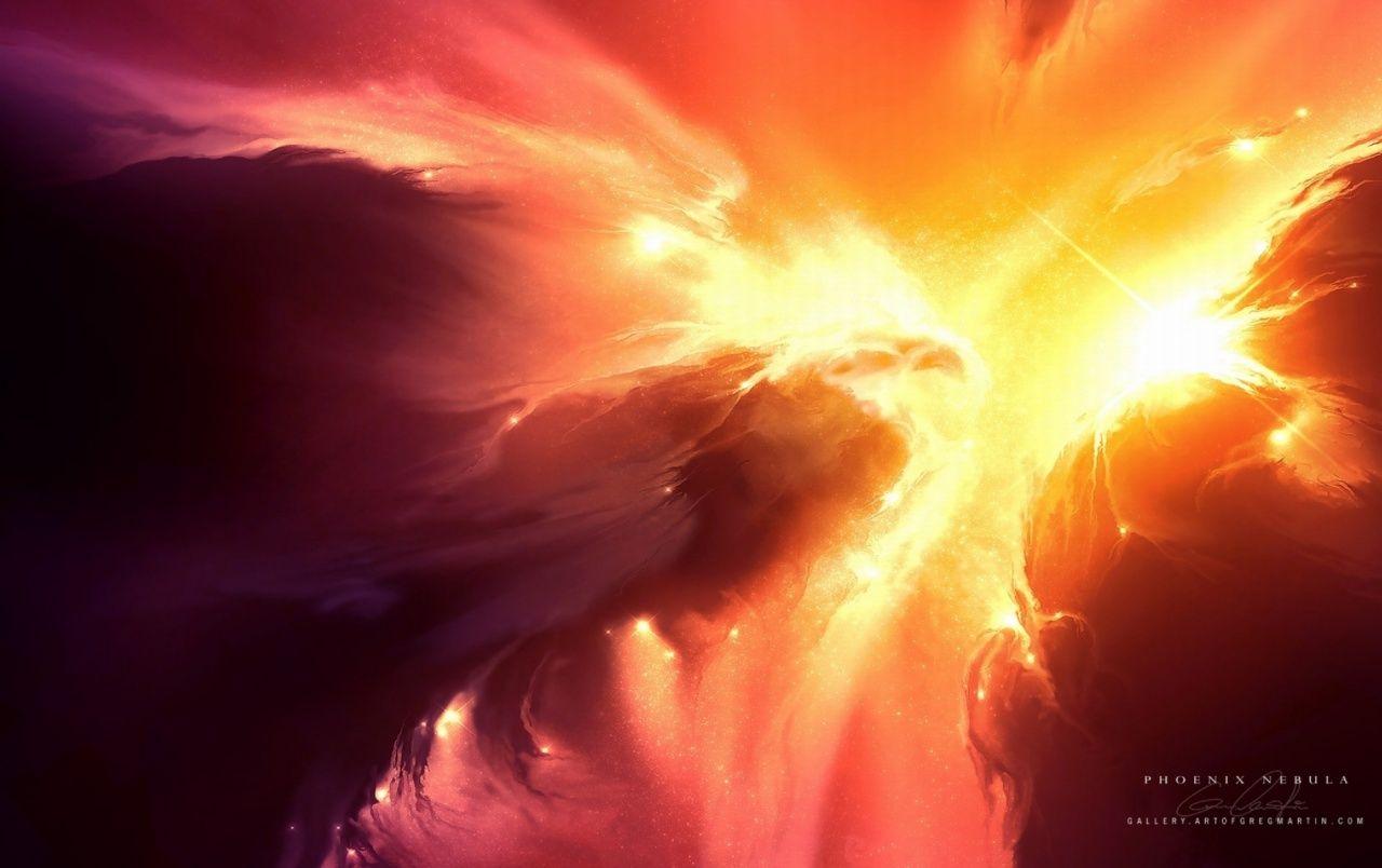 1280x804 Abstract Phoenix Outer Space wallpaper. Abstract Phoenix Outer Space