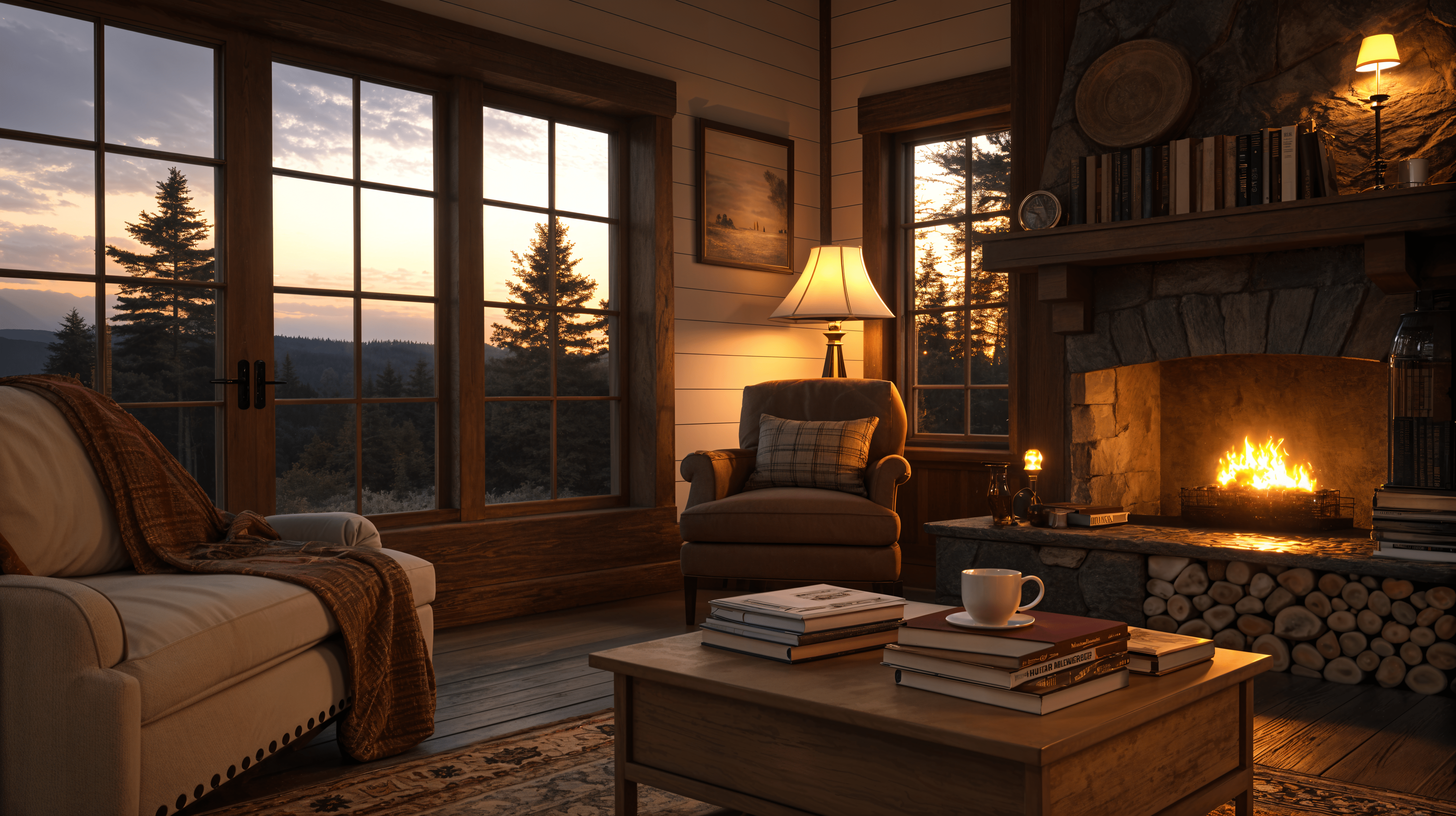 4656x2608 Cozy Evening