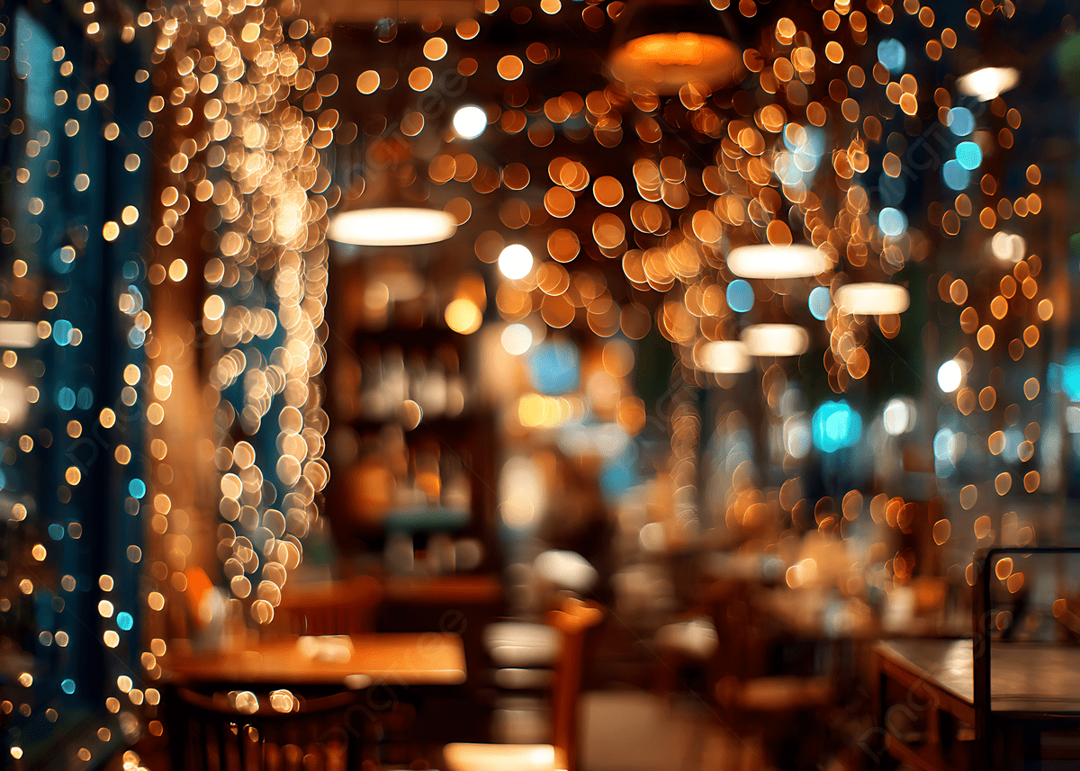 1200x857 Warm And Cozy Restaurant Scene At Night With String Lights Bokeh For Romantic Evening Ambiance, Restaurant, Cozy, Warm Background Image And Wallpaper for Free Download