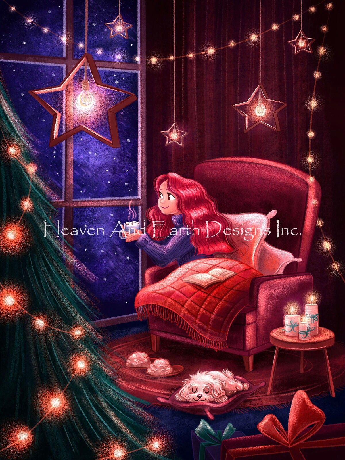 1200x1600 Mini Cozy Winter Evening. Babenko, Uliana. Heaven And Earth Designs