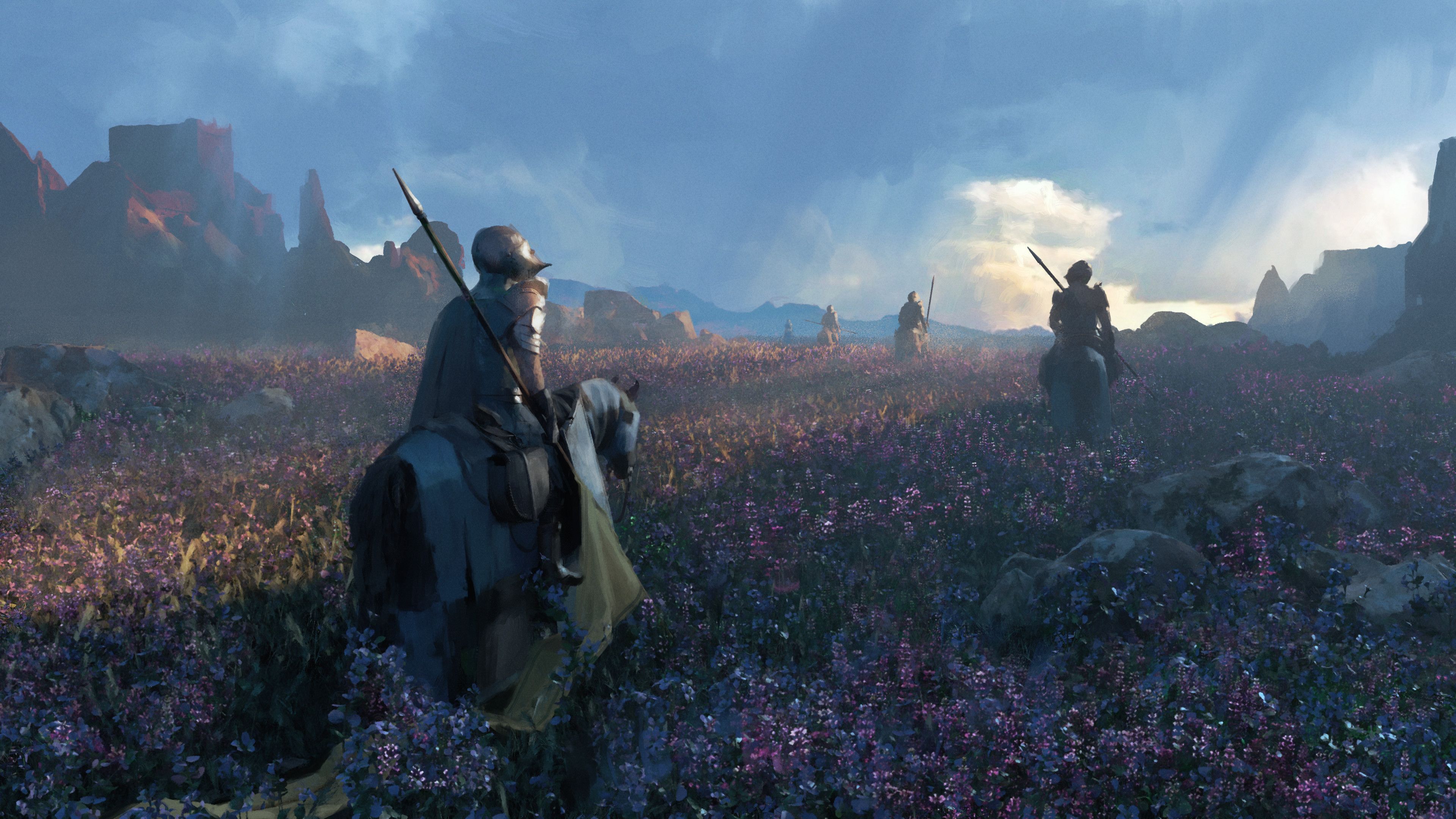 3840x2160 Dawn Riders