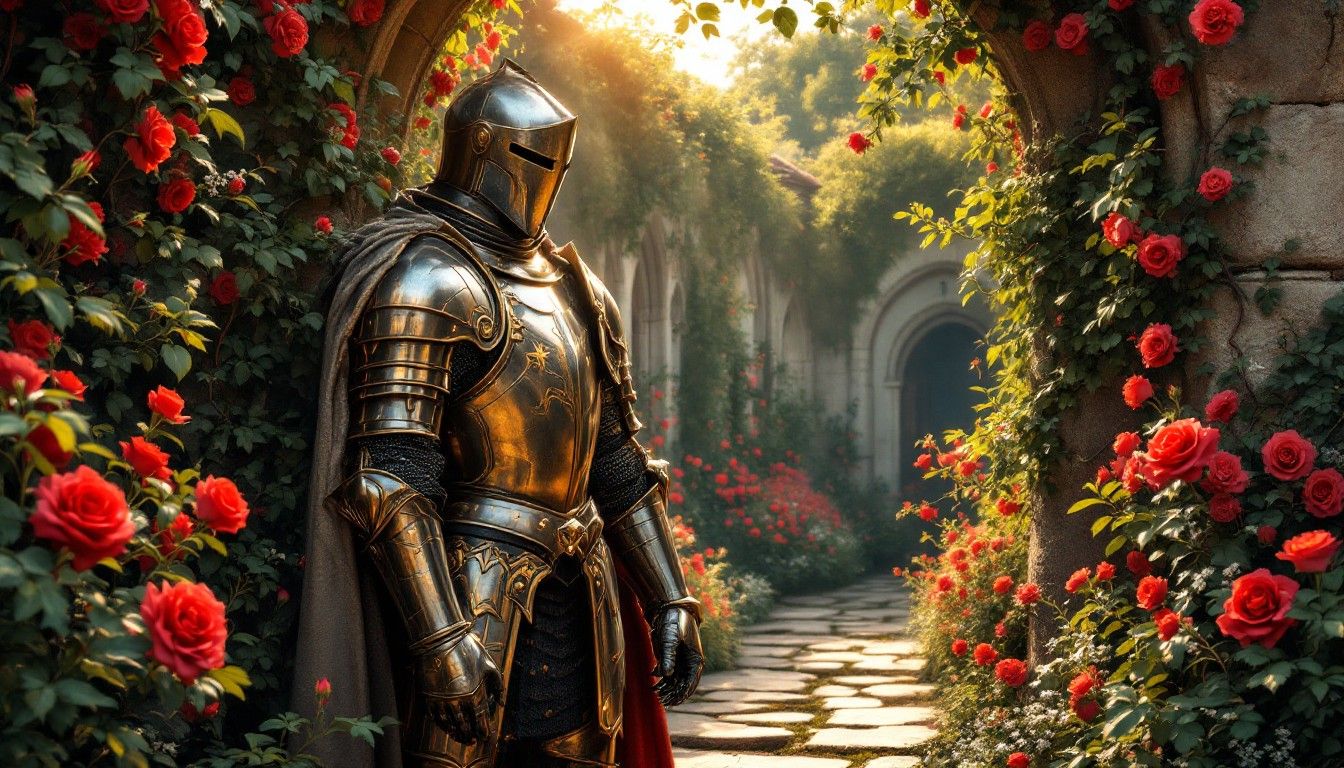1344x768 Free Steel Transforms Flowers Image, Warrior, Armor