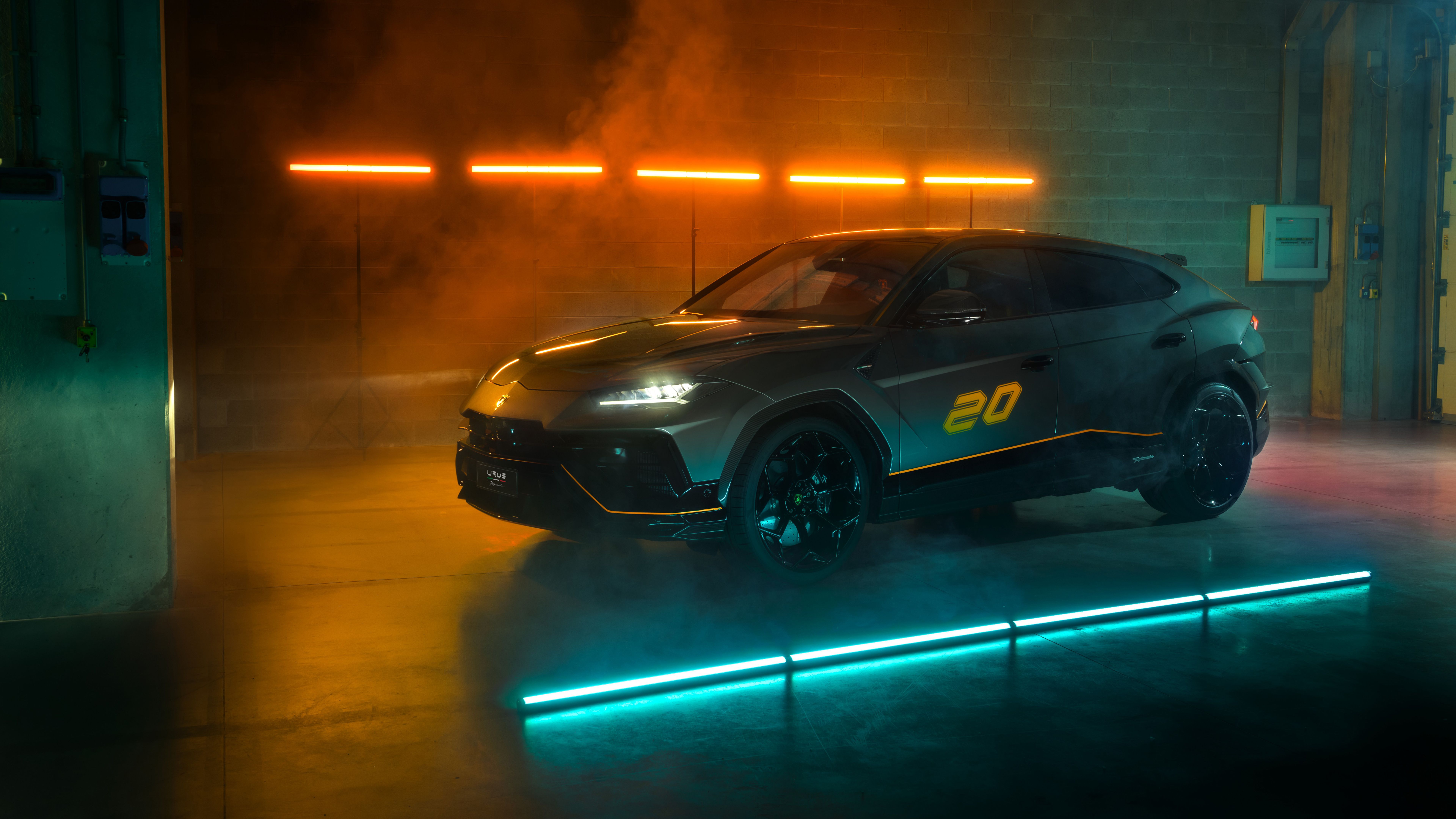 7680x4320 Lamborghini Urus Performante Essenza SCV12 2023 4K Wallpaper Car Wallpaper