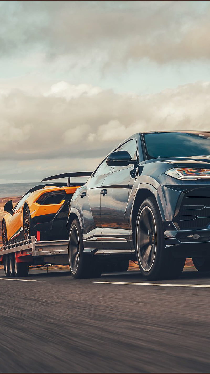 800x1422 Lambo Combo, lamborghini, huracan, performante, urus, car, hypercar, supercar, HD phone wallpaper
