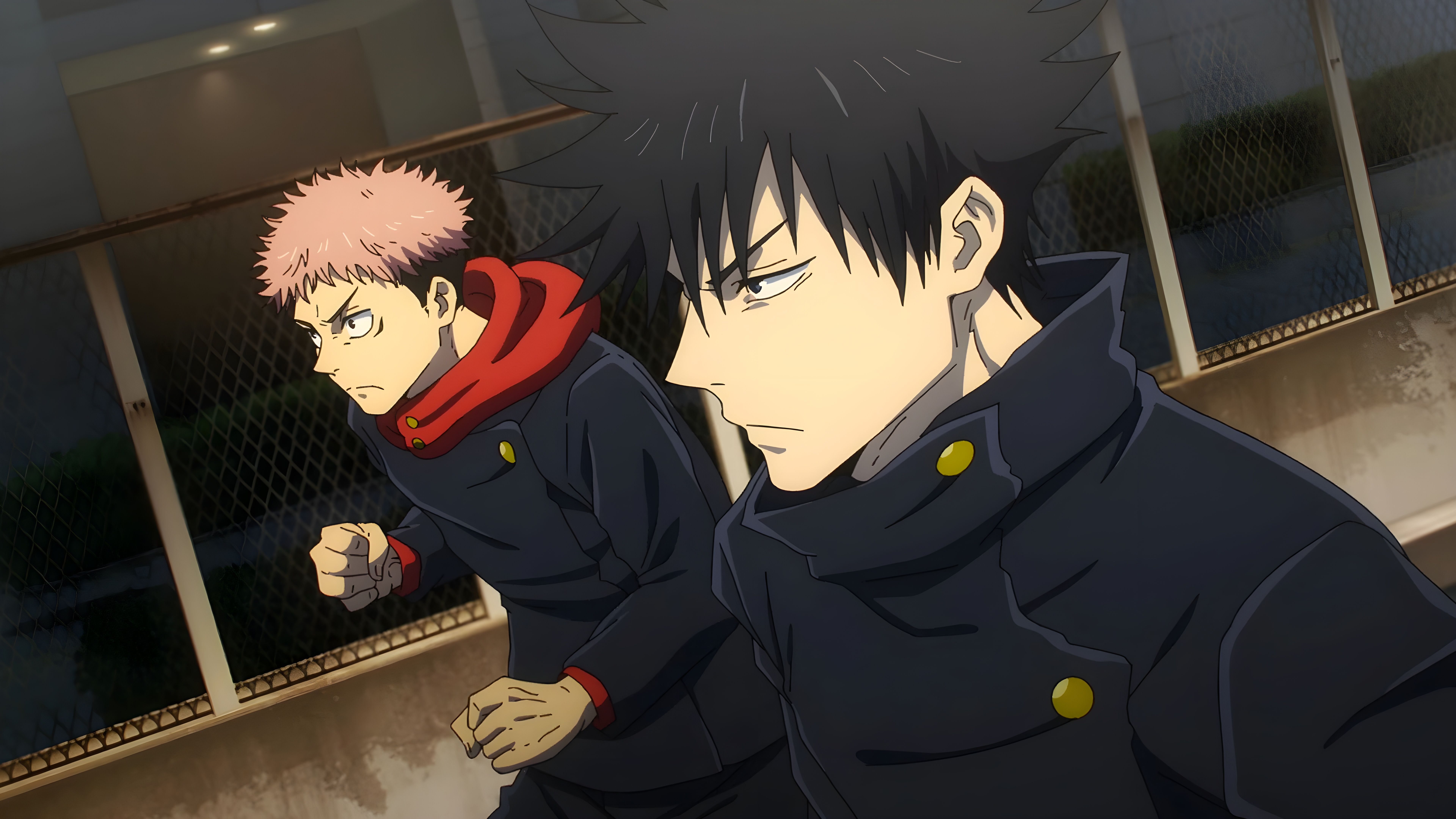7680x4320 Megumi Fushiguro Wallpaper 4K, Yuji Itadori, Jujutsu Kaisen, 5K