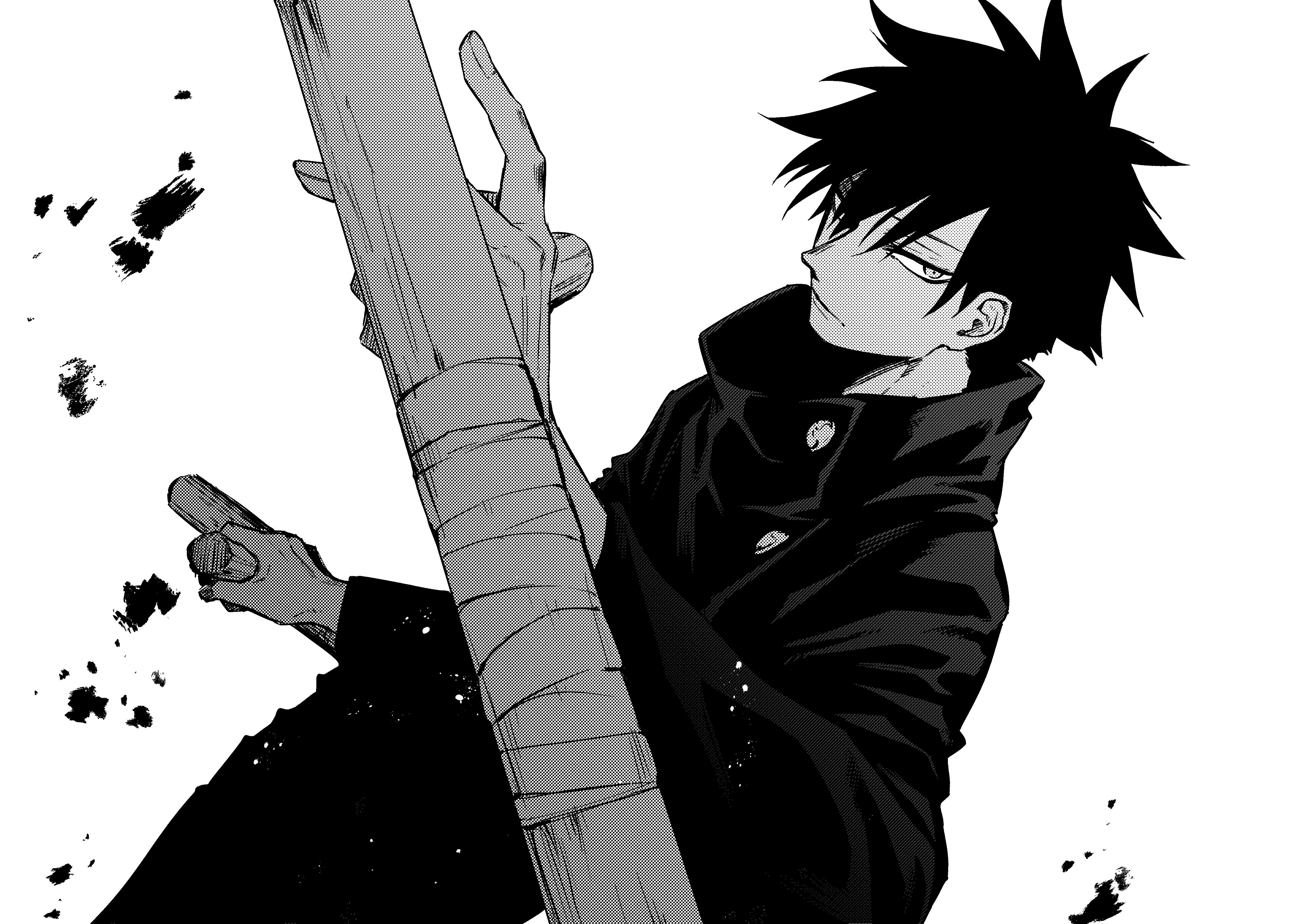 4961x3496 Desktop wallpaper: Jujutsu Kaisen, Megumi Fushiguro, Anime 4K free download for PC. 995523