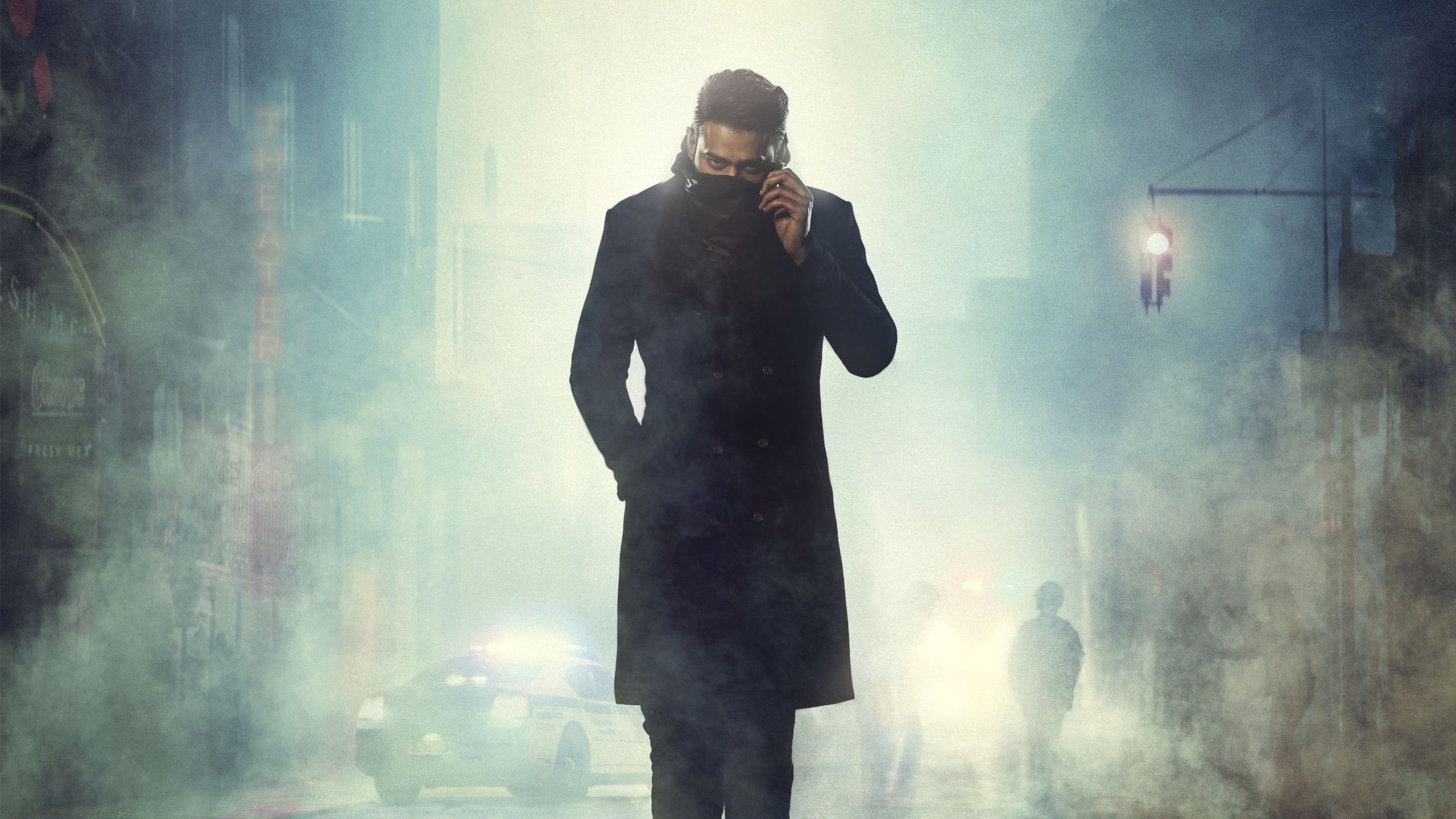 2560x1440 Prabhas in Saaho Wallpaper