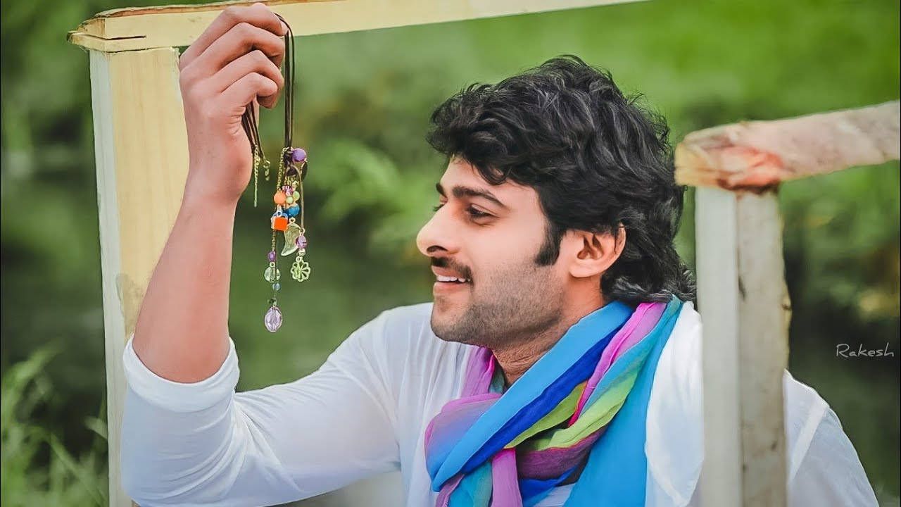 1280x720 Download free Darling Prabhas Movie With Jewelry Wallpaper