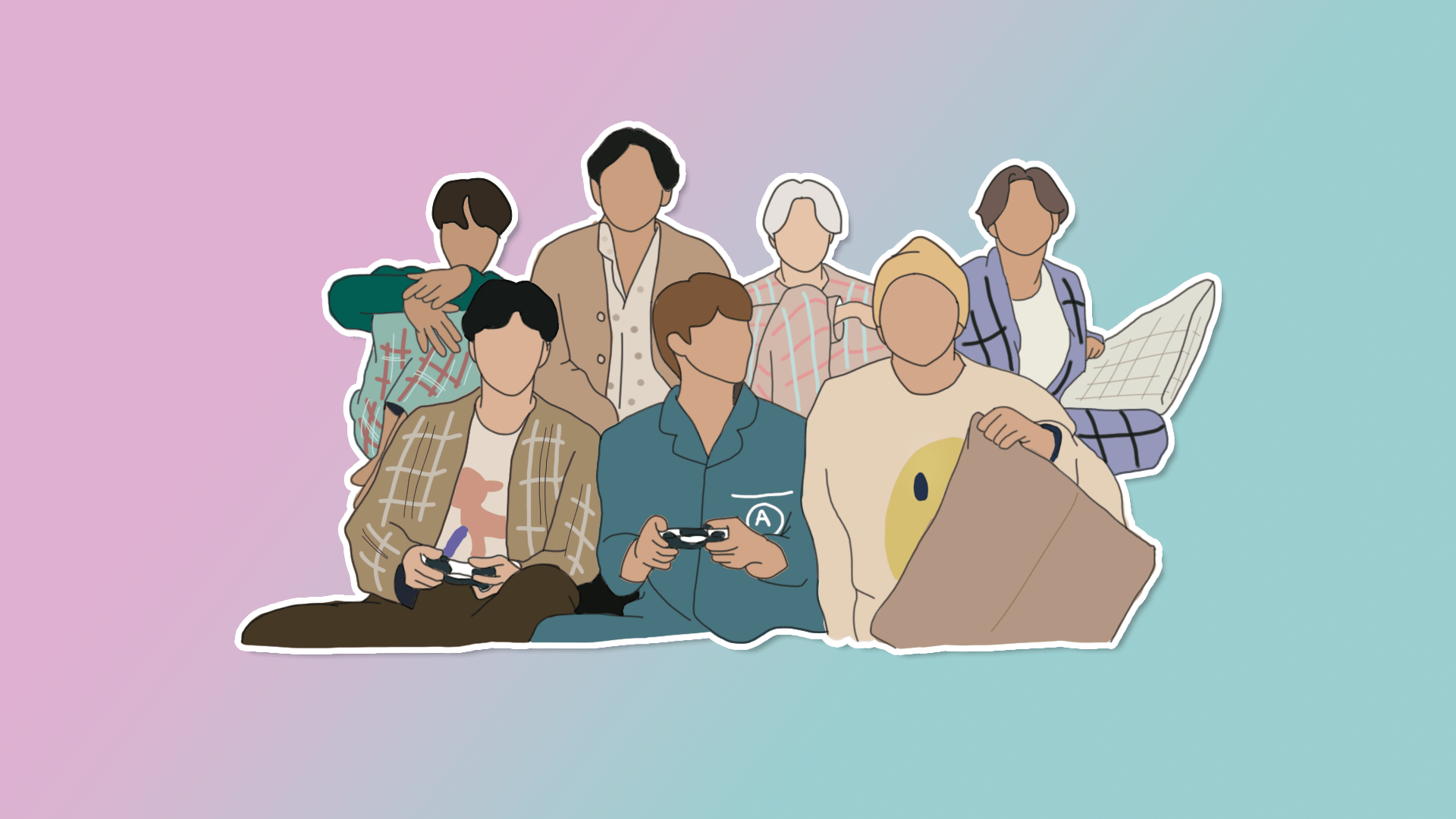 1920x1080 BTS- Life Goes On