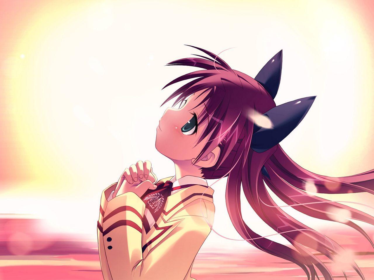 1280x960 Download wallpaper 1280x960 anime, girl, ears, hope, dawn, air standard 4:3 HD background