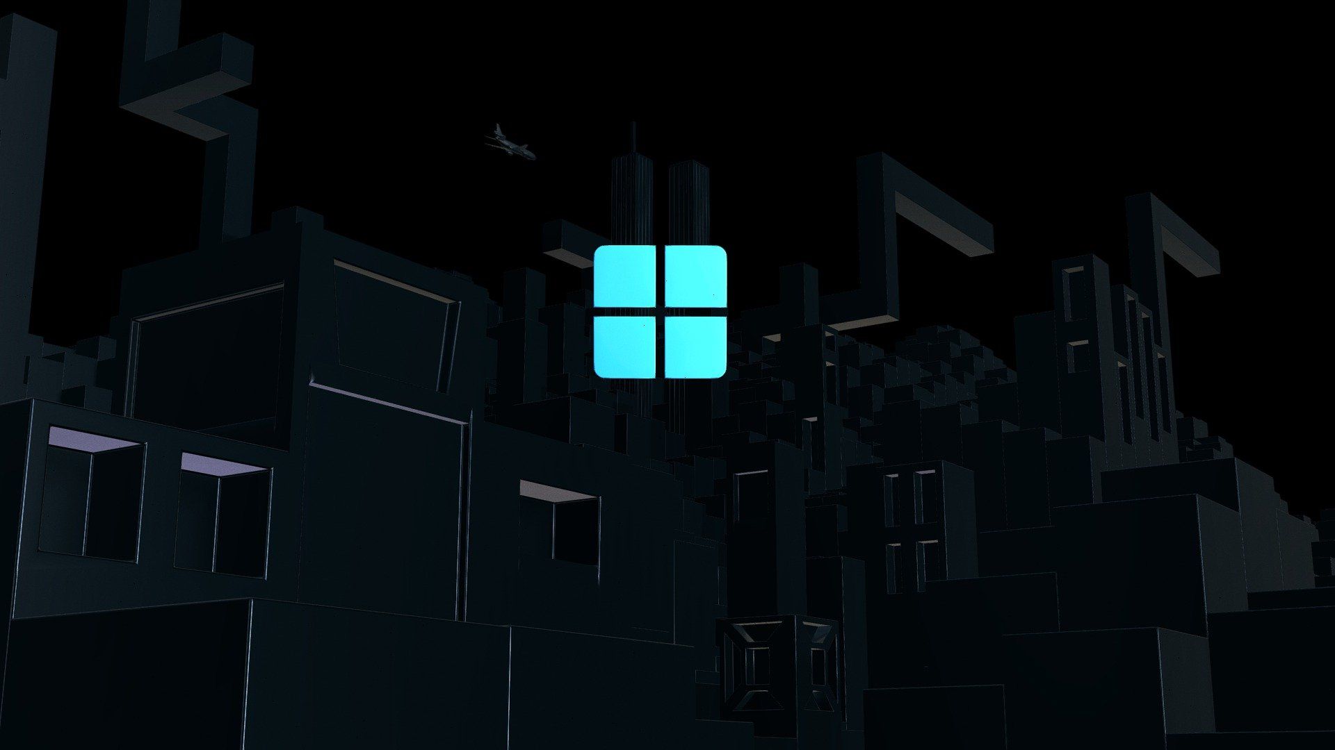 1920x1080 Windows 11 Wallpaper Design Free 3D model by David & 3D [eeac05d]
