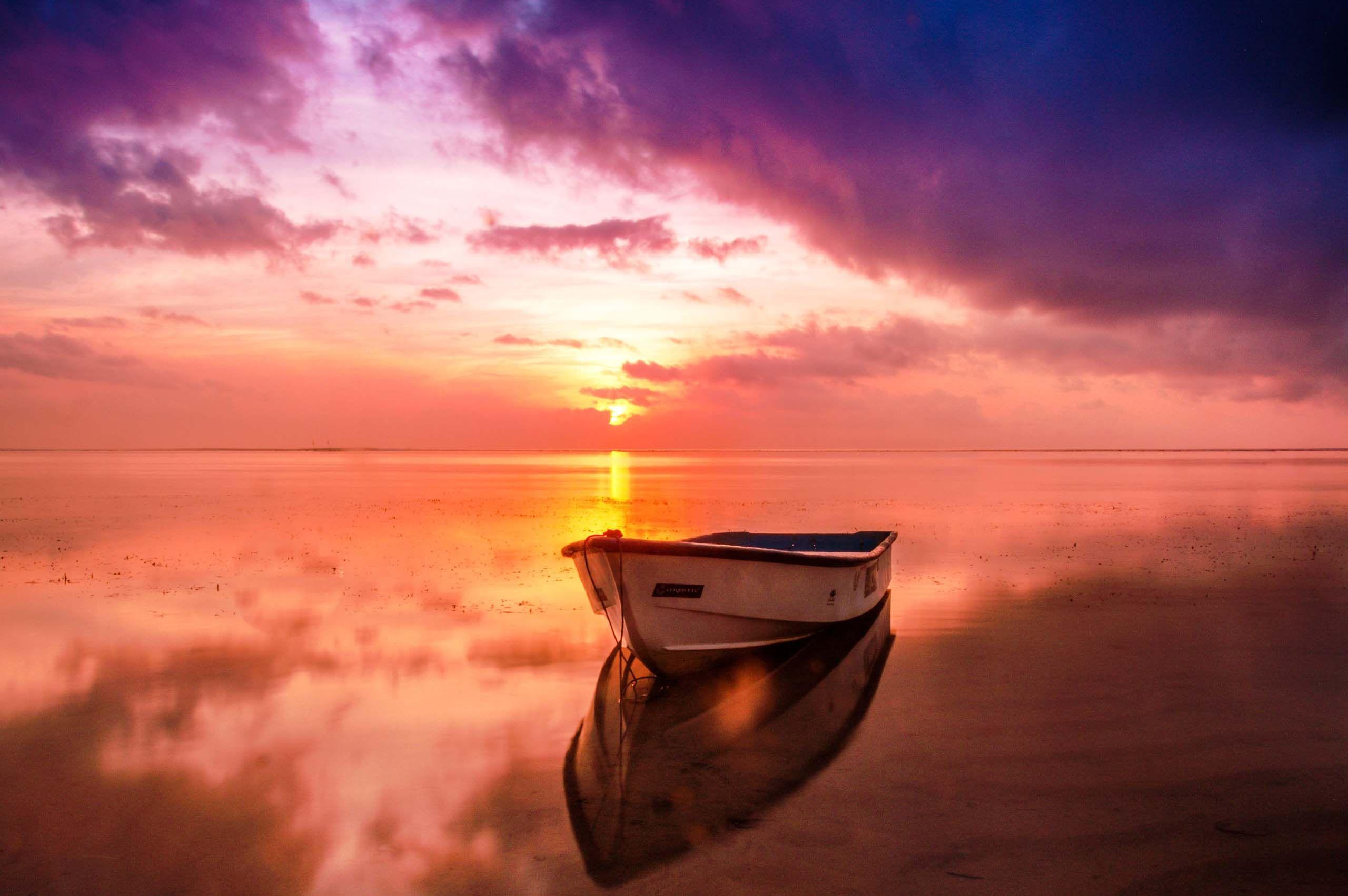 2560x1703 HD Wallpaper Kit /lexus Is Wallpaper/ Beach Boat Dawn Wallpaper