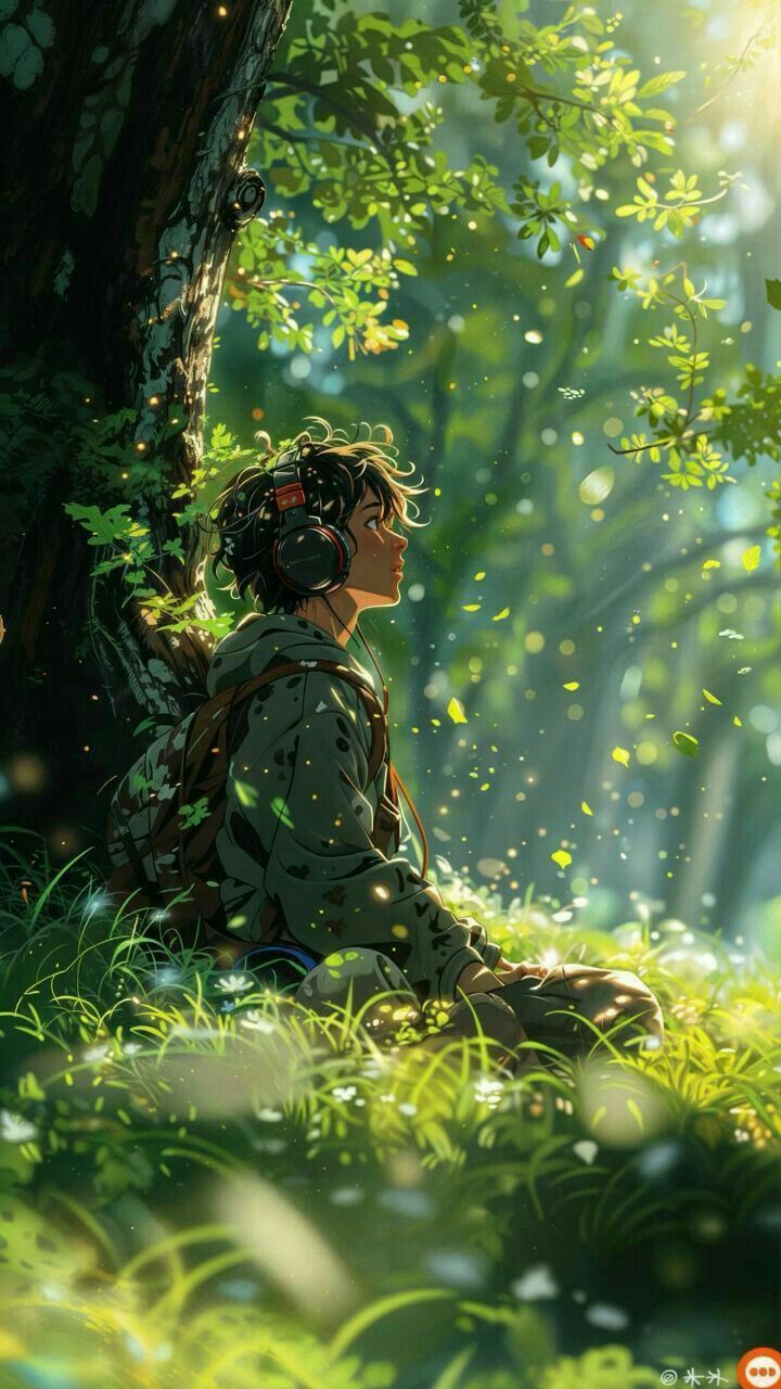 720x1280 Anime forest background aesthetic. Anime forest wallpaper, Stunning wallpaper, Pretty wallpaper