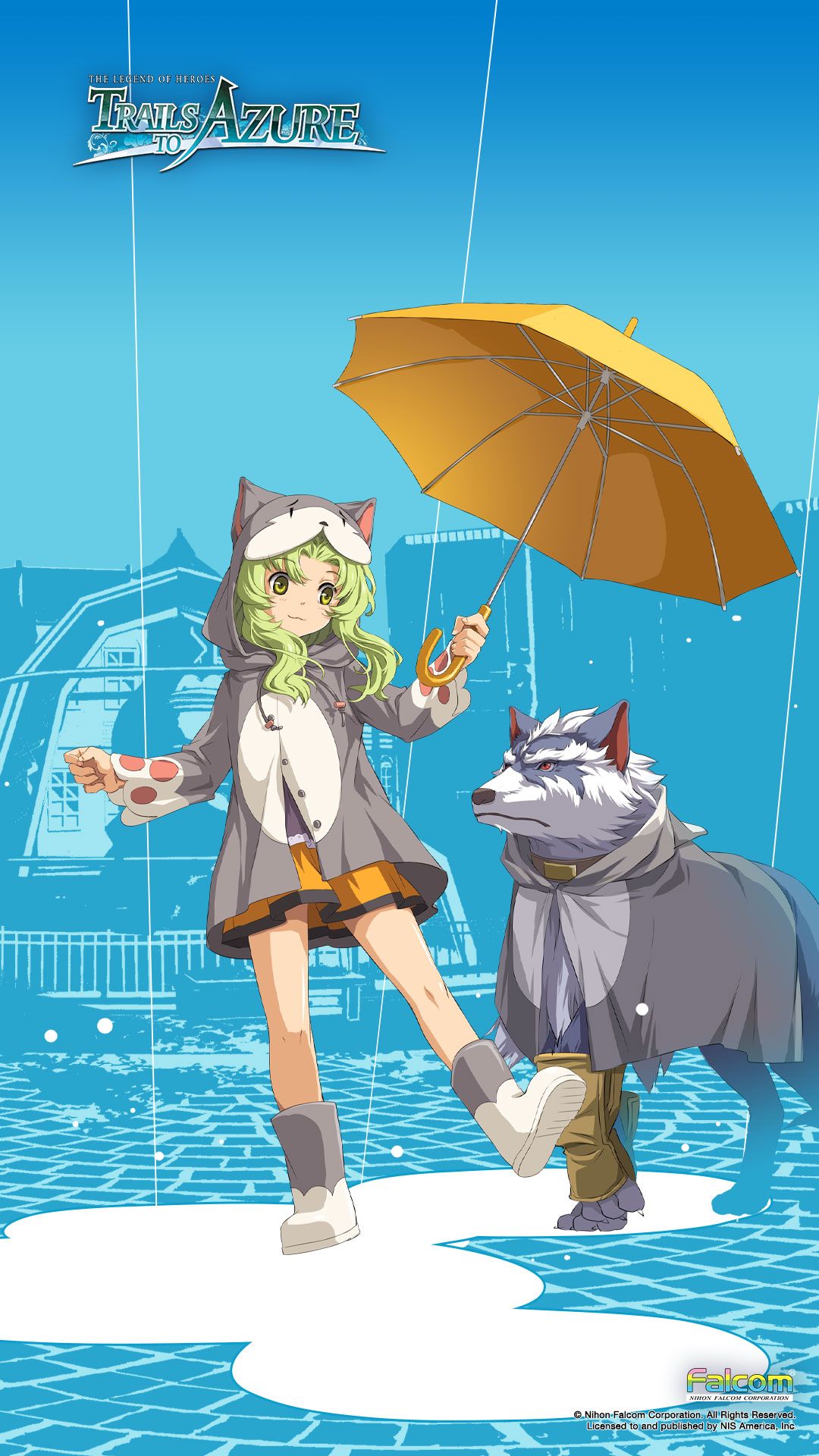 1080x1920 英雄传说：碧之轨迹Steam版官方壁纸. 轨迹系列- Cafe