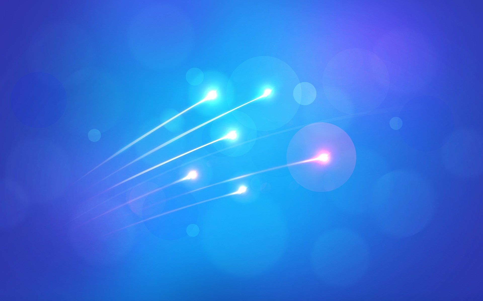 1920x1200 Azure Photon Trails