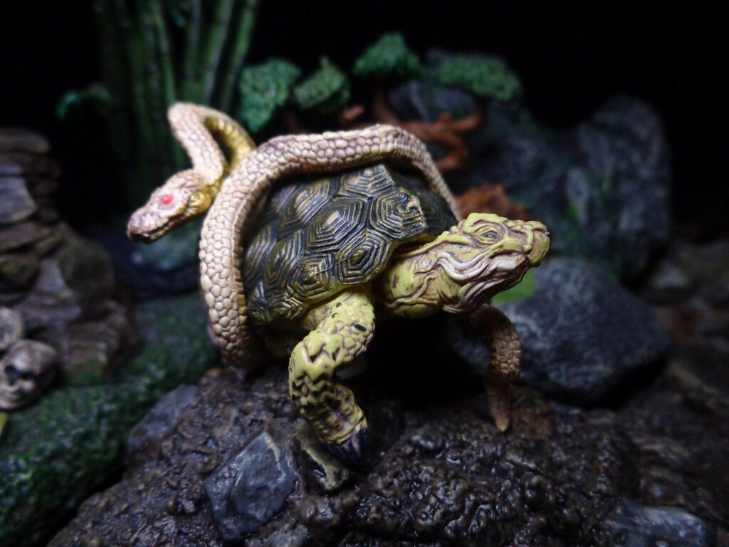 1024x768 Xuan Wu. Xuan Wu, known as Genbu in Japan, is the Black Tor