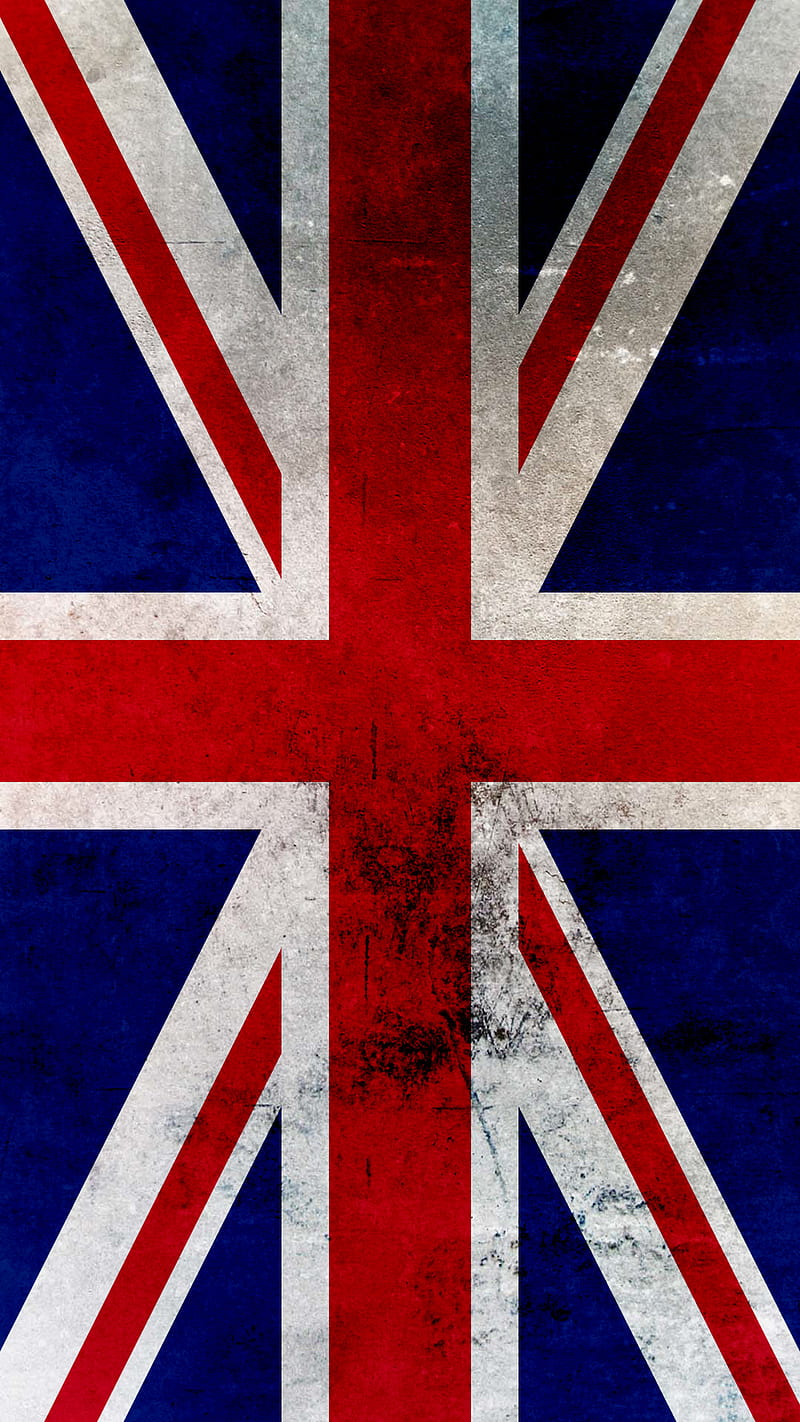 800x1422 Flag of UK, england, flag, grunge, uk, HD phone wallpaper