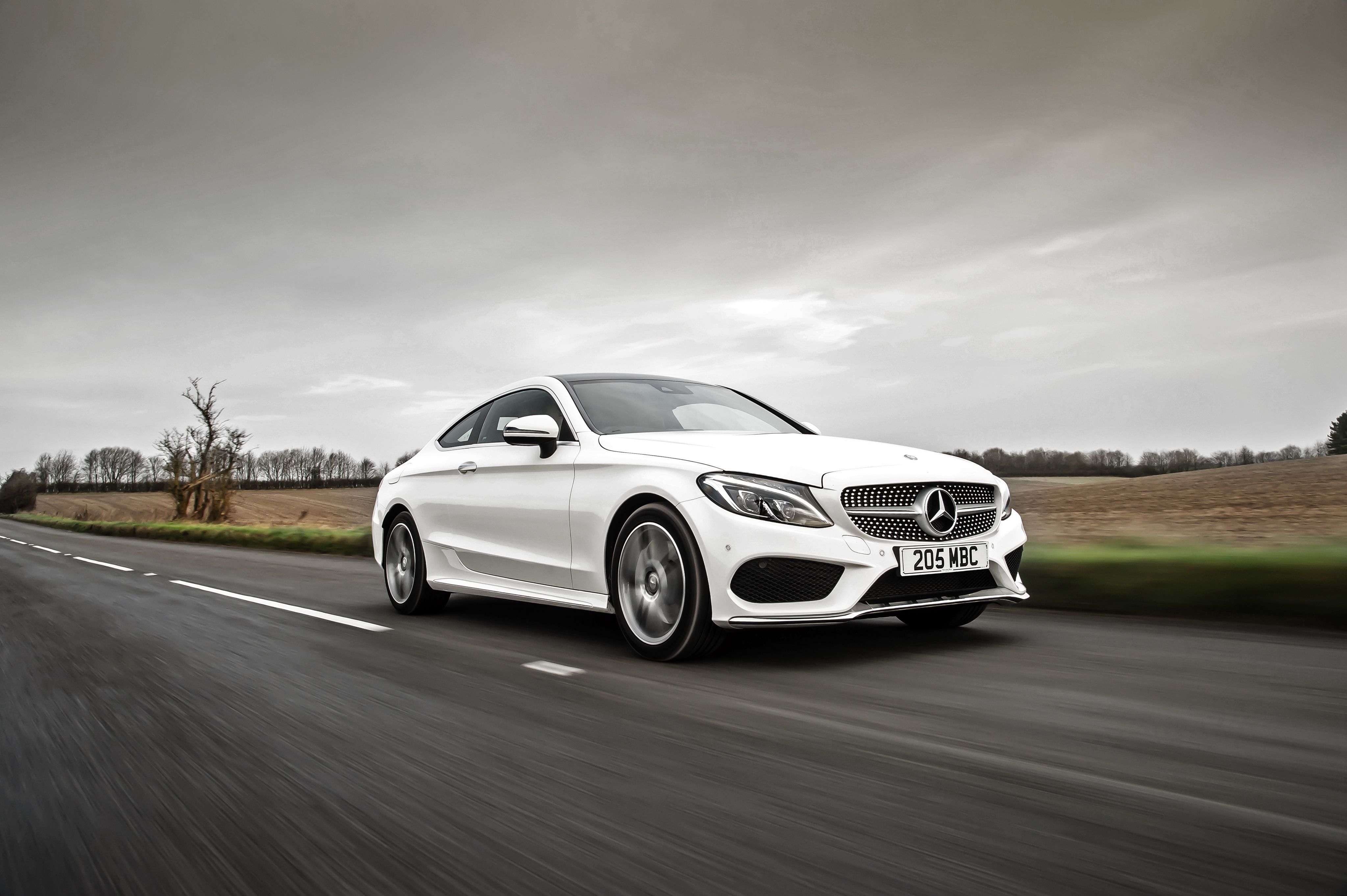 4096x2726 Wallpaper White, Mercedes Benz, Mercedes, AMG, Coupe, C Class, C205 For Mobile And Desktop, Section Mercedes, Resolution 4096x2726