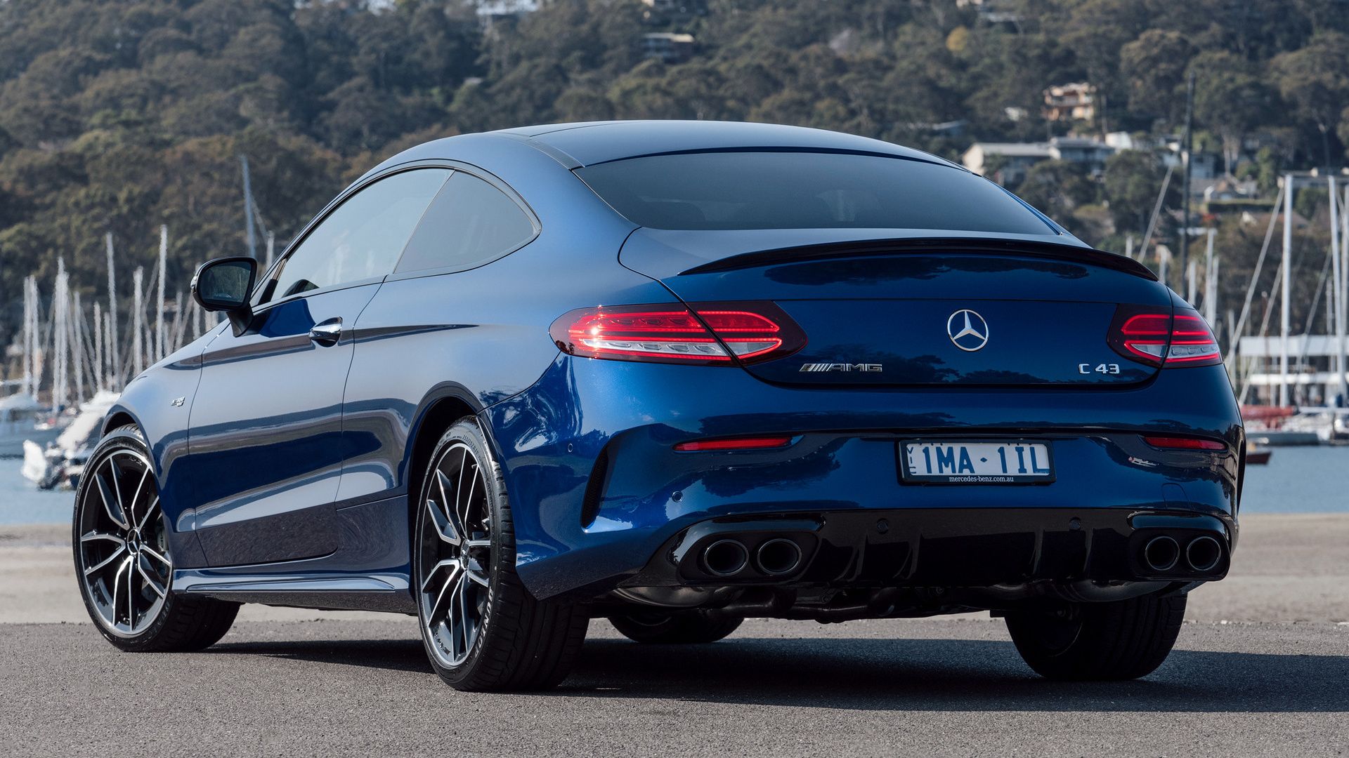 1920x1080 Free Mercedes Amg C 43 4K Wallpaper & Desktop HD Background for PC