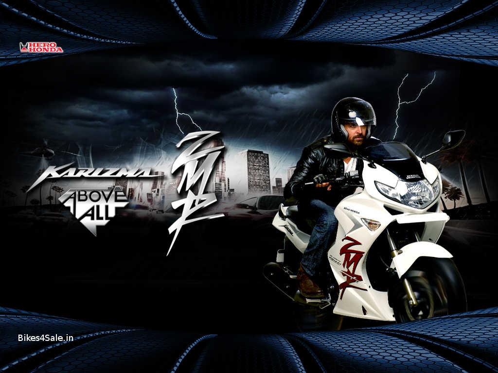 1024x768 Hero Honda Karizma ZMR Wallpaper