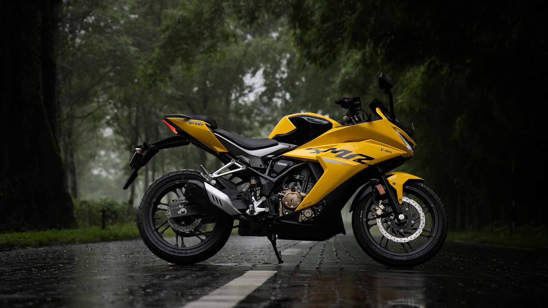 1920x1080 Hero Karizma Zmr Black HD Wallpaper Karizma Hero Honda Bike Hero Honda Karizma ZMR Black Bike Black