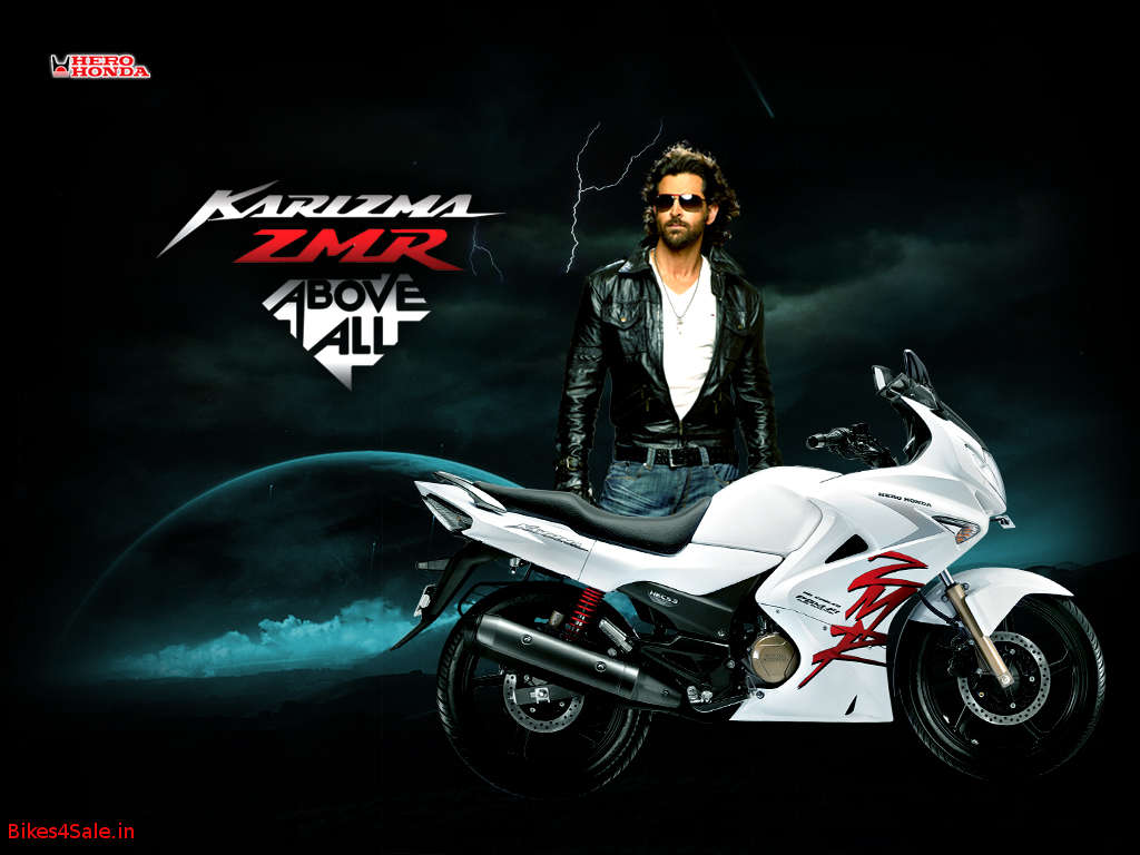 1024x768 Hero Honda Karizma ZMR Wallpaper