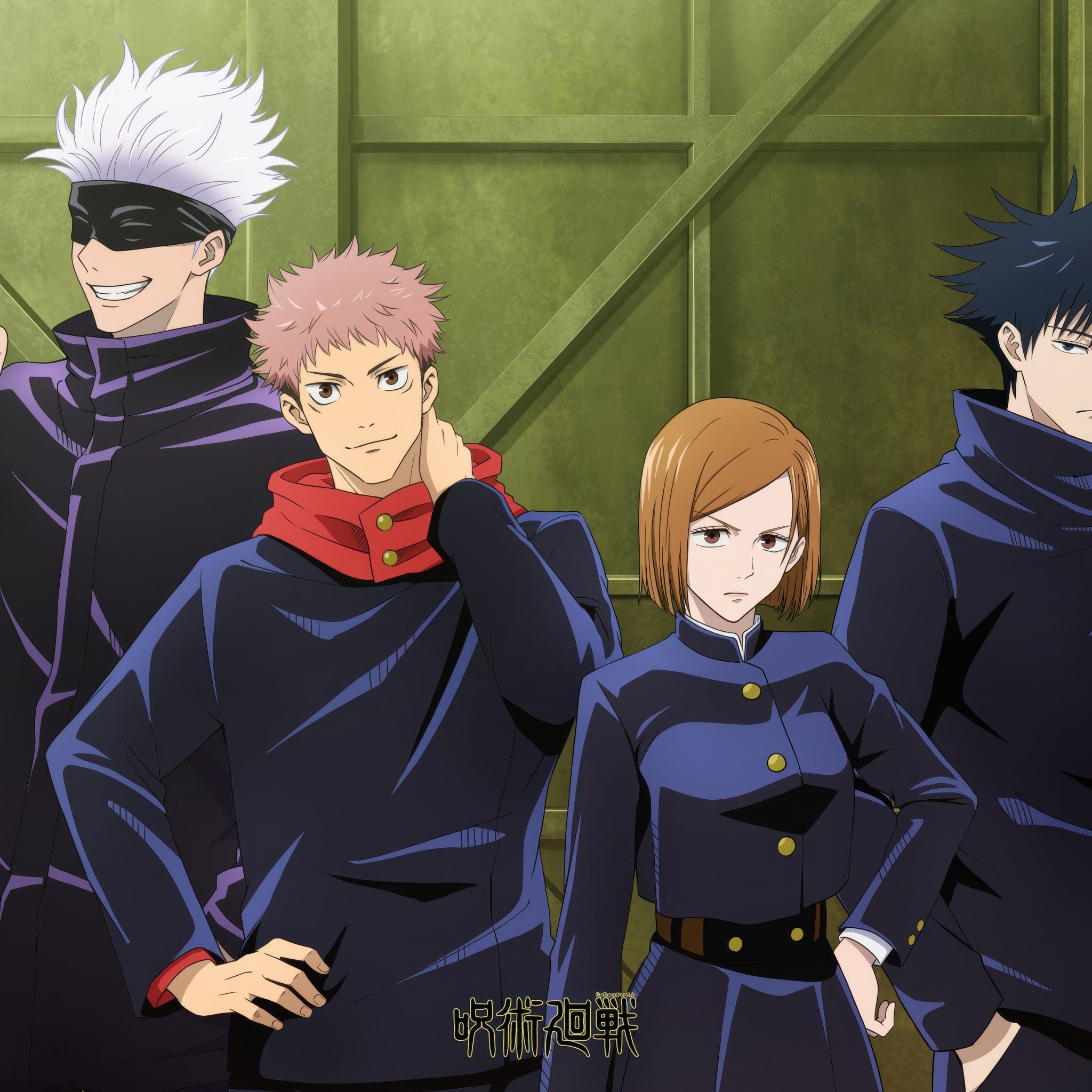 2048x2048 Anime Desktop Wallpaper Jujutsu Kaisen Jujutsu Kaisen Wallpaper 4K, Poster, Satoru Gojo, Yuji Itadori