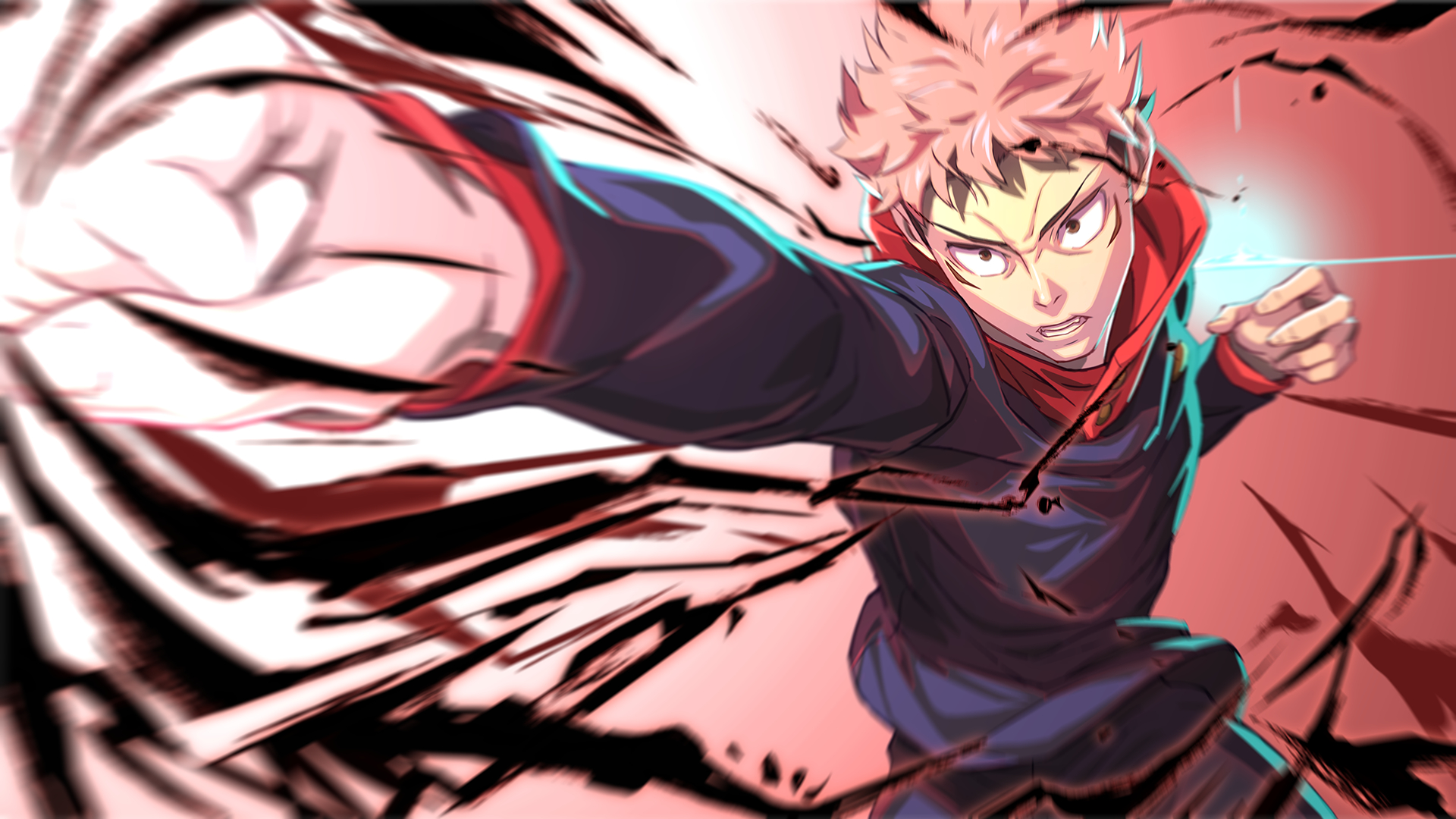 1920x1080 Yuji Itadori Jujutsu Kaisen HD Power Art Wallpaper, HD Anime 4K Wallpaper, Image and Background