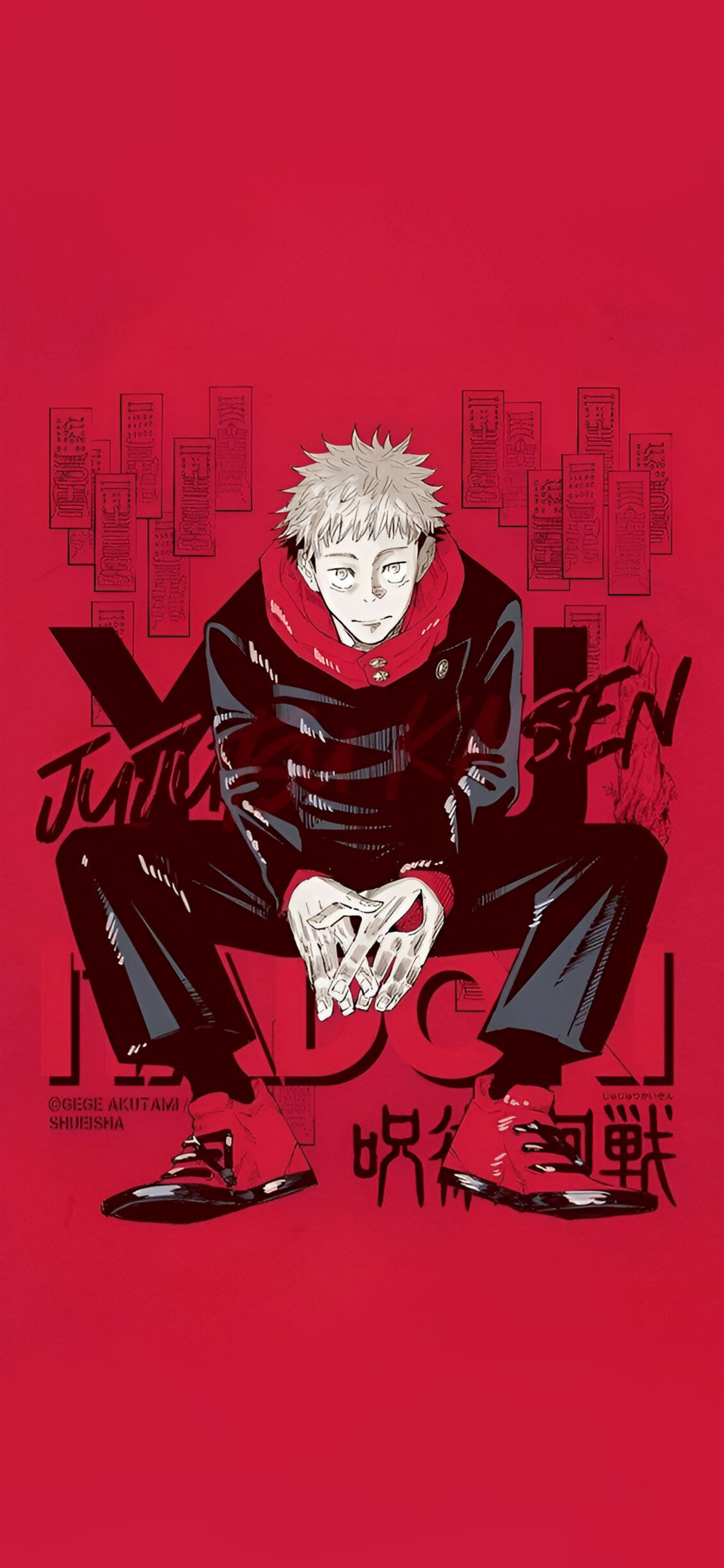 2000x4329 Itadori Yuji Phone Wallpaper