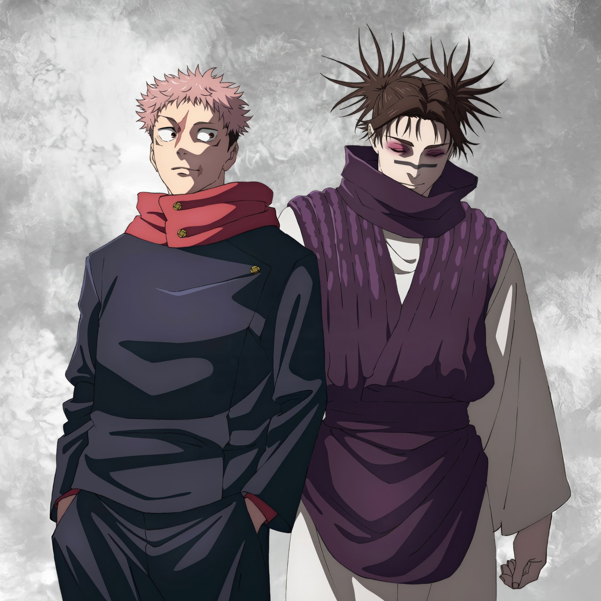 2048x2048 Yuji Itadori Wallpaper 4K, Choso, Jujutsu Kaisen, Season 3