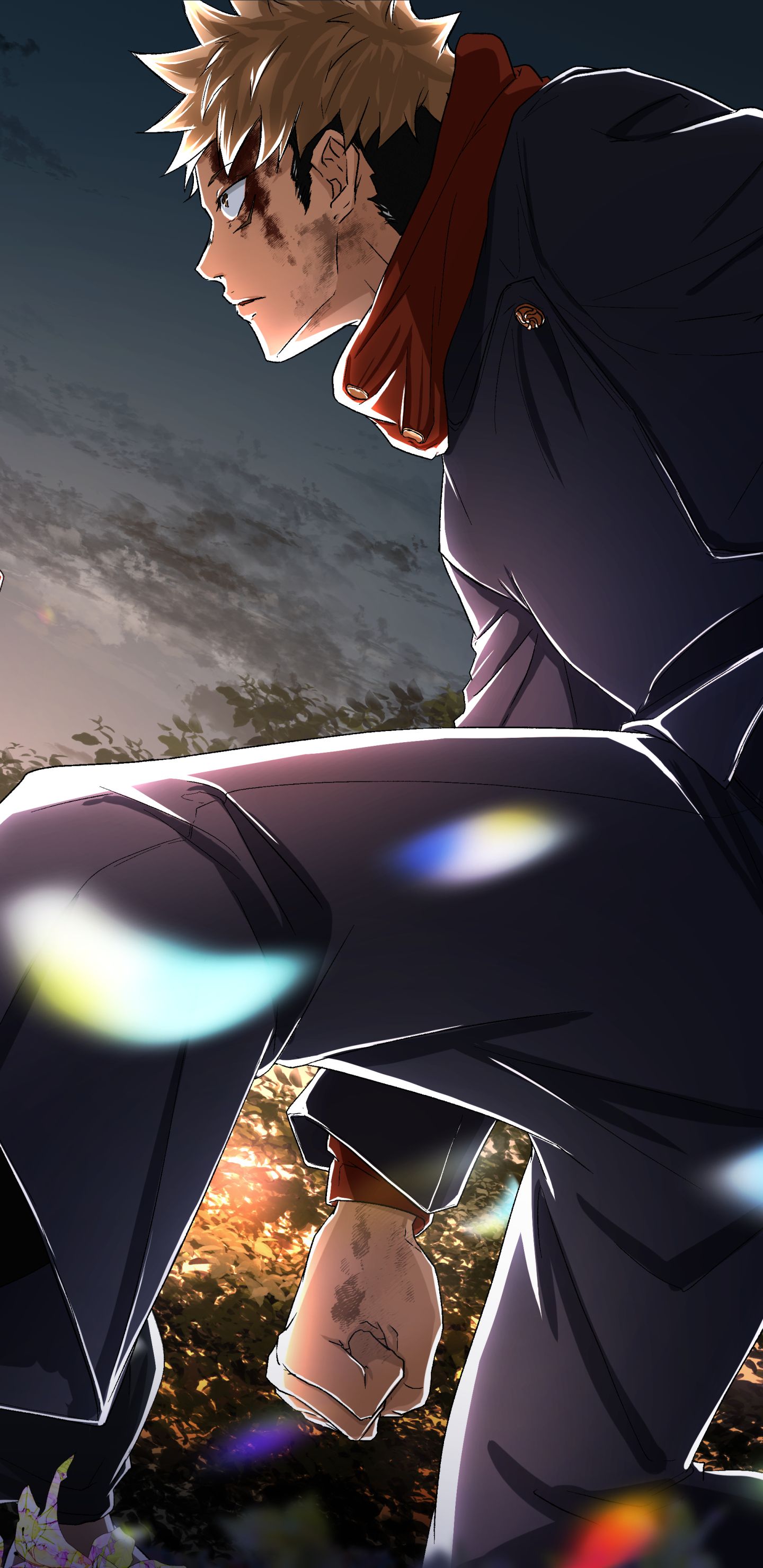 1440x2960 Phone wallpaper: Yuji Itadori, Anime, Jujutsu Kaisen, School Uniform 1426803