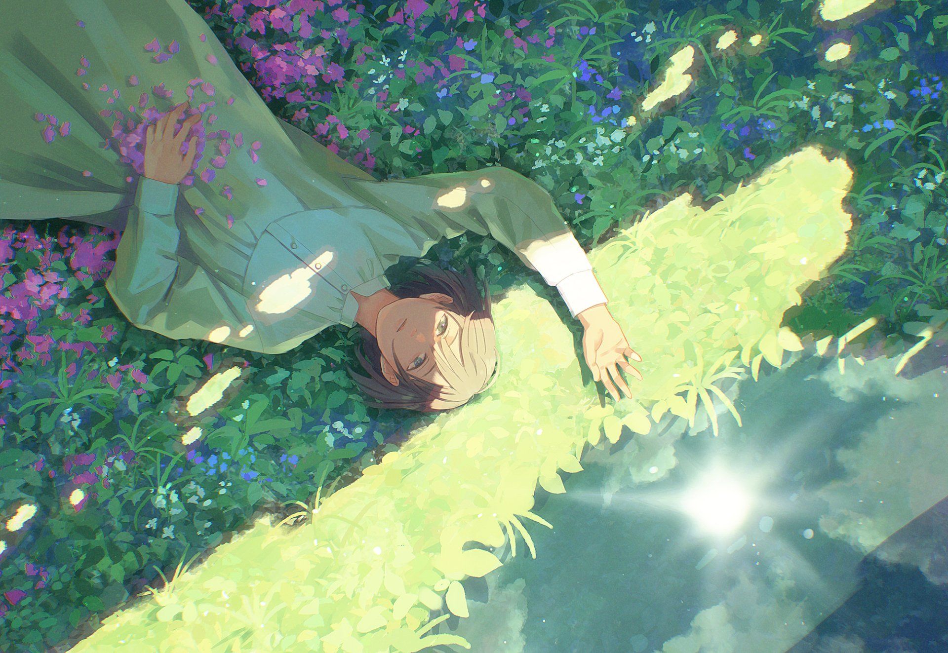 1920x1323 Download Lying Down Anime Girl Anime Girl HD Wallpaperx1378