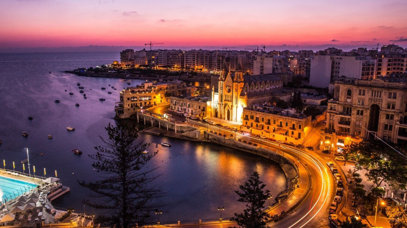 1366x768 Malta Widescreen Wallpaper 96312