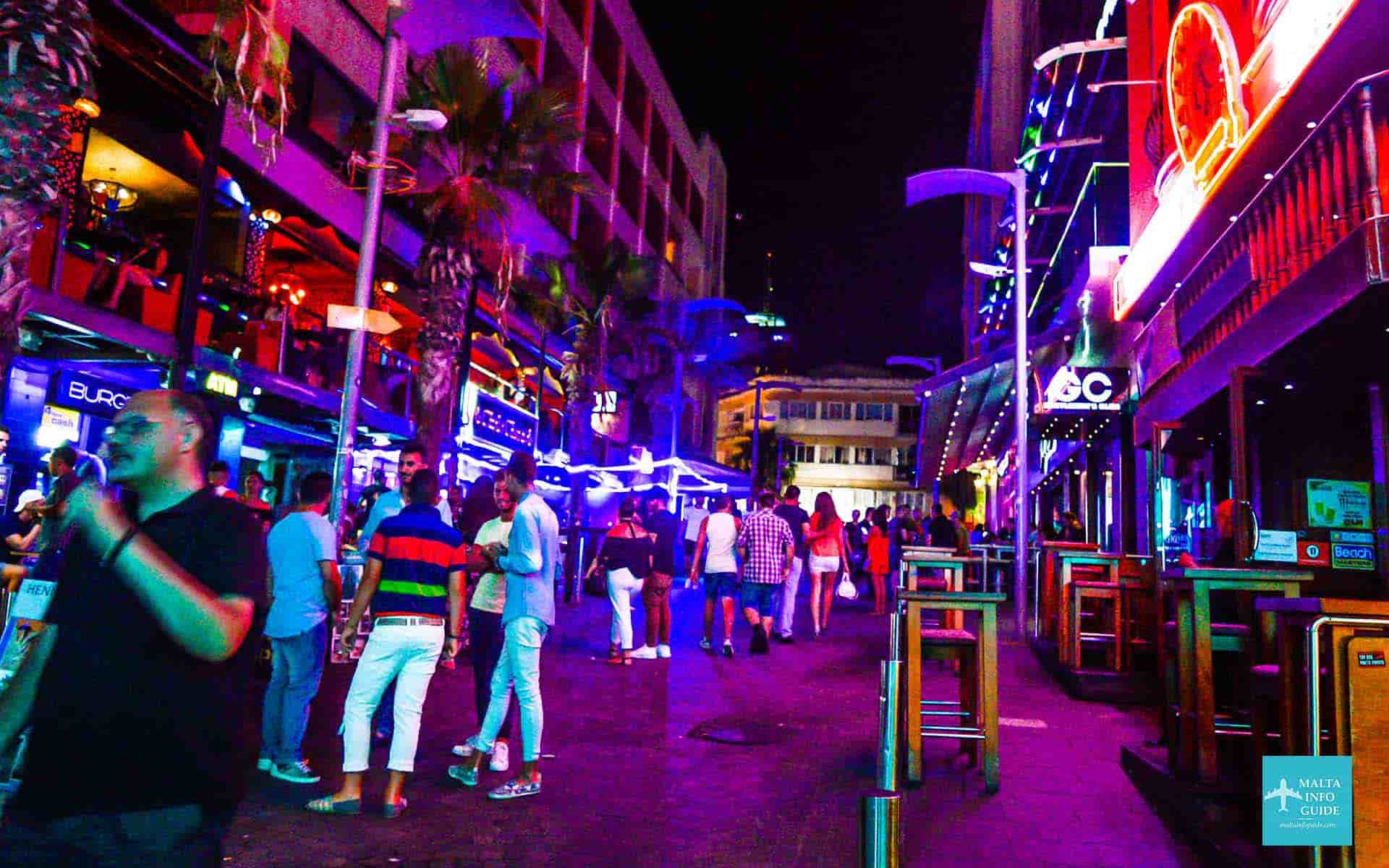 1920x1200 St. Julian's Malta Night Photo. Malta's Nightlife Hotspot