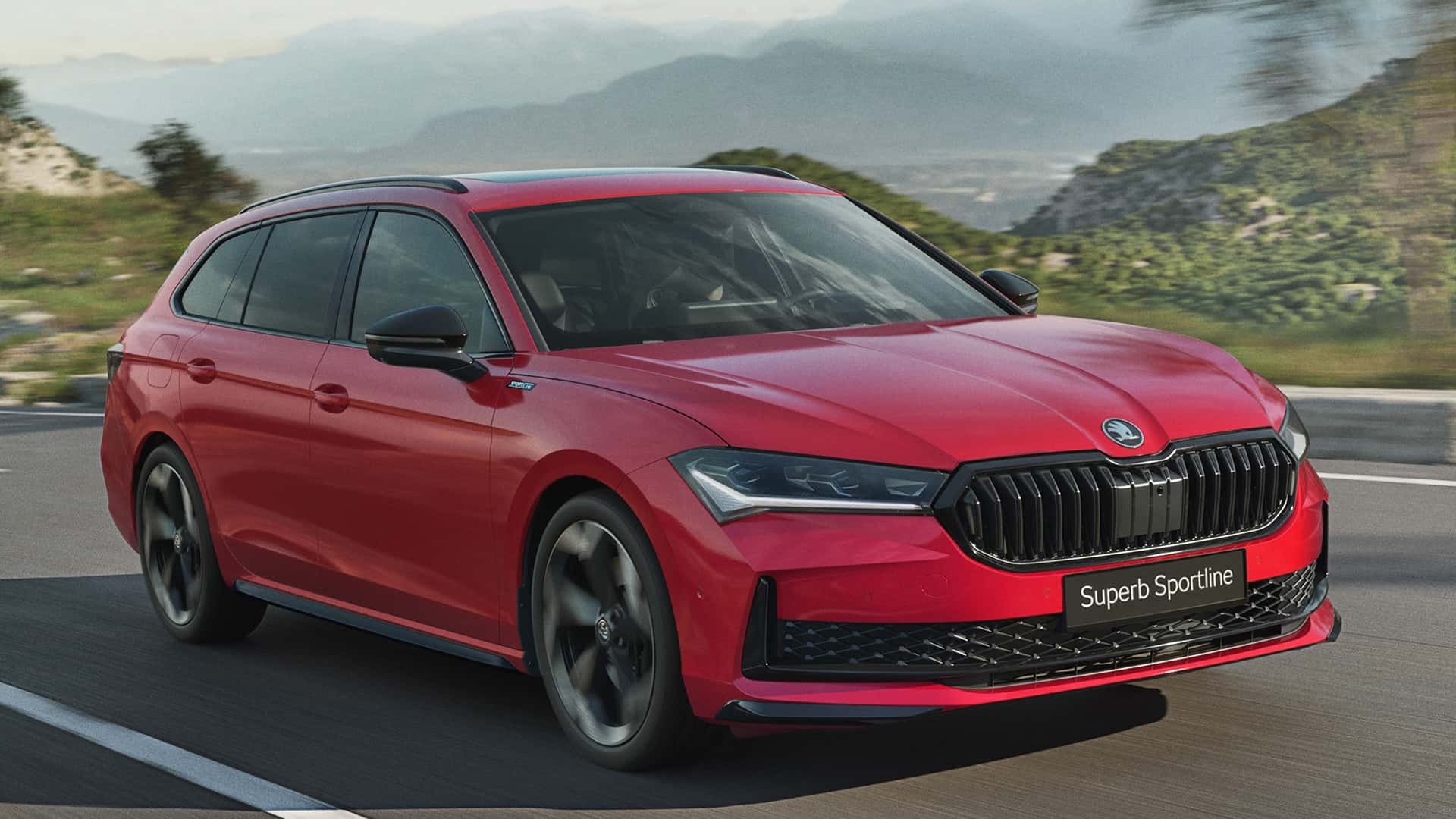 1920x1080 Skoda Superb Sportline 2024 (3)