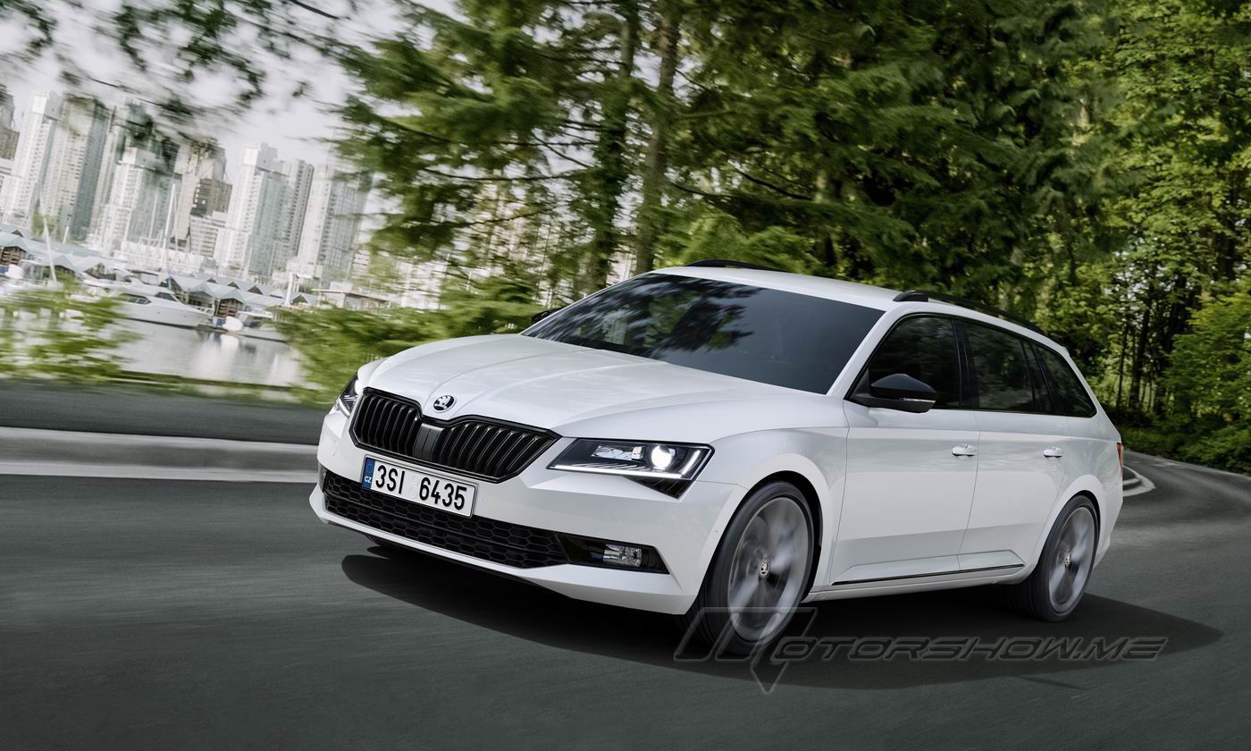 1400x840 Photos by MotorShow. Cars Skoda 2016 Superb Combi SportLine