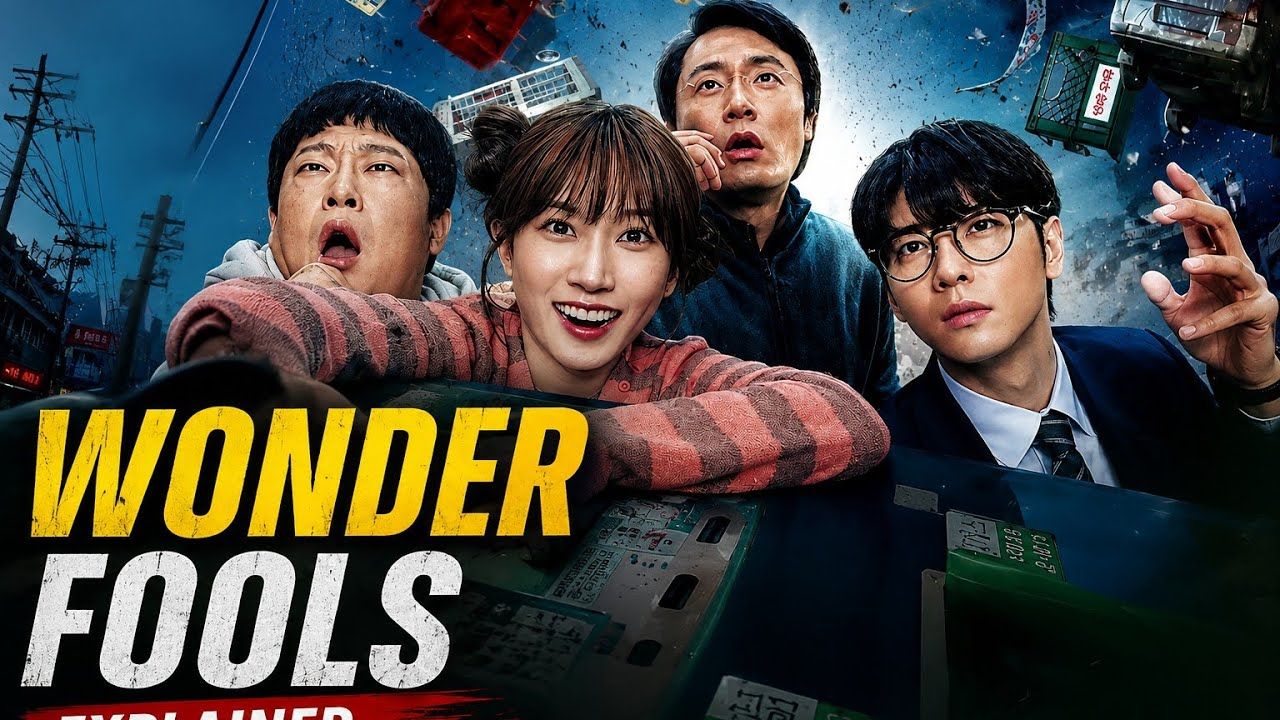 1280x720 The Wonderfools Explained in Hindi. Korean Series Full Story. Superpower Drama