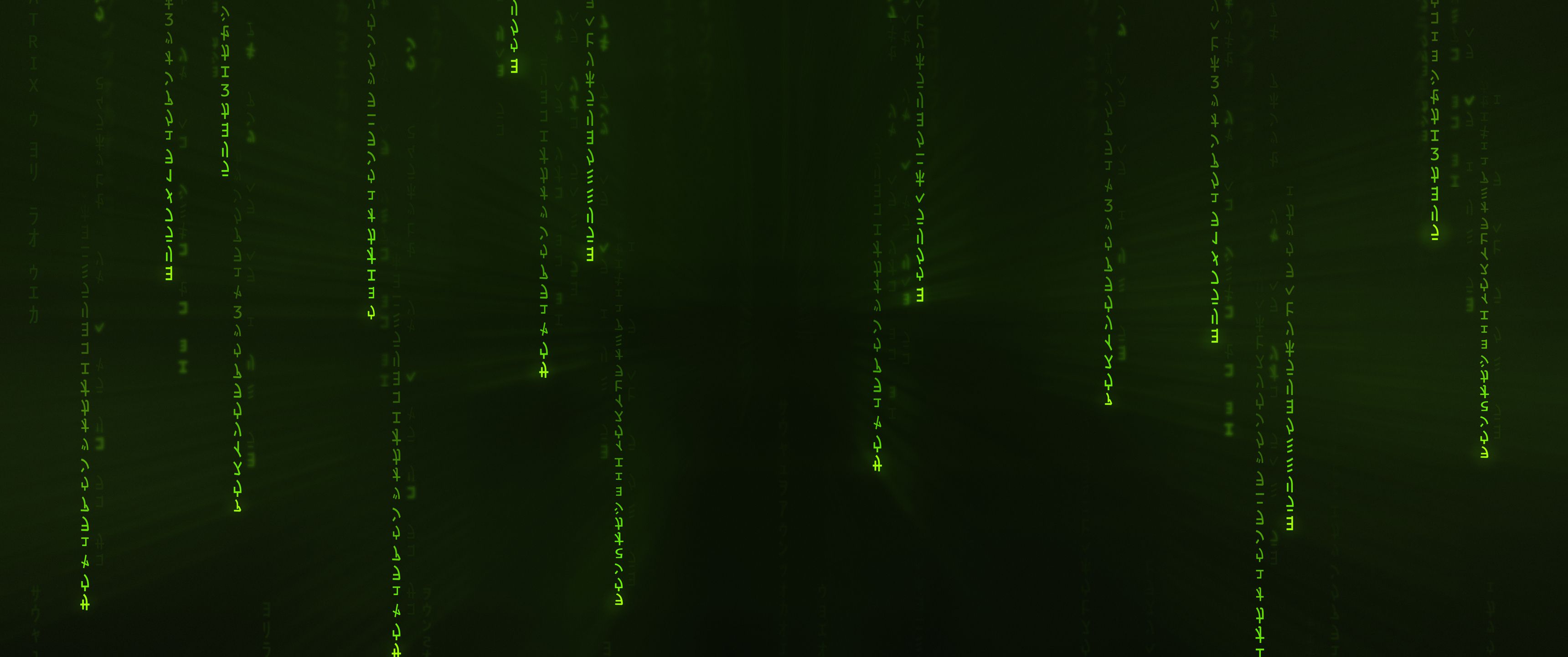 3440x1440 Download The Matrix, Matrix, Code, Hieroglyphs Wallpaper in 3440x1440 Resolution