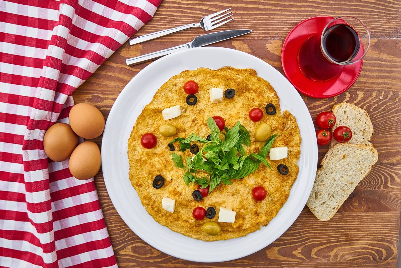 1280x854 Omelet Egg Yellow
