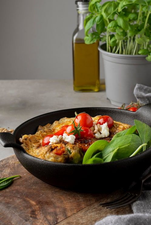 498x740 Egg omelette Image