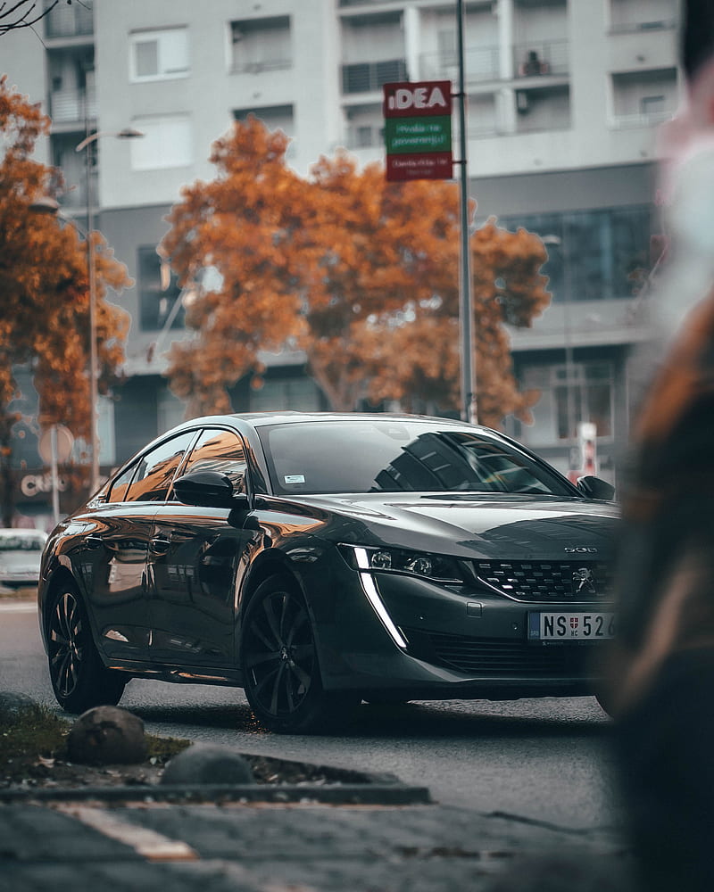 800x1000 Peugeot car, carros, lights, lion fangs, HD phone wallpaper