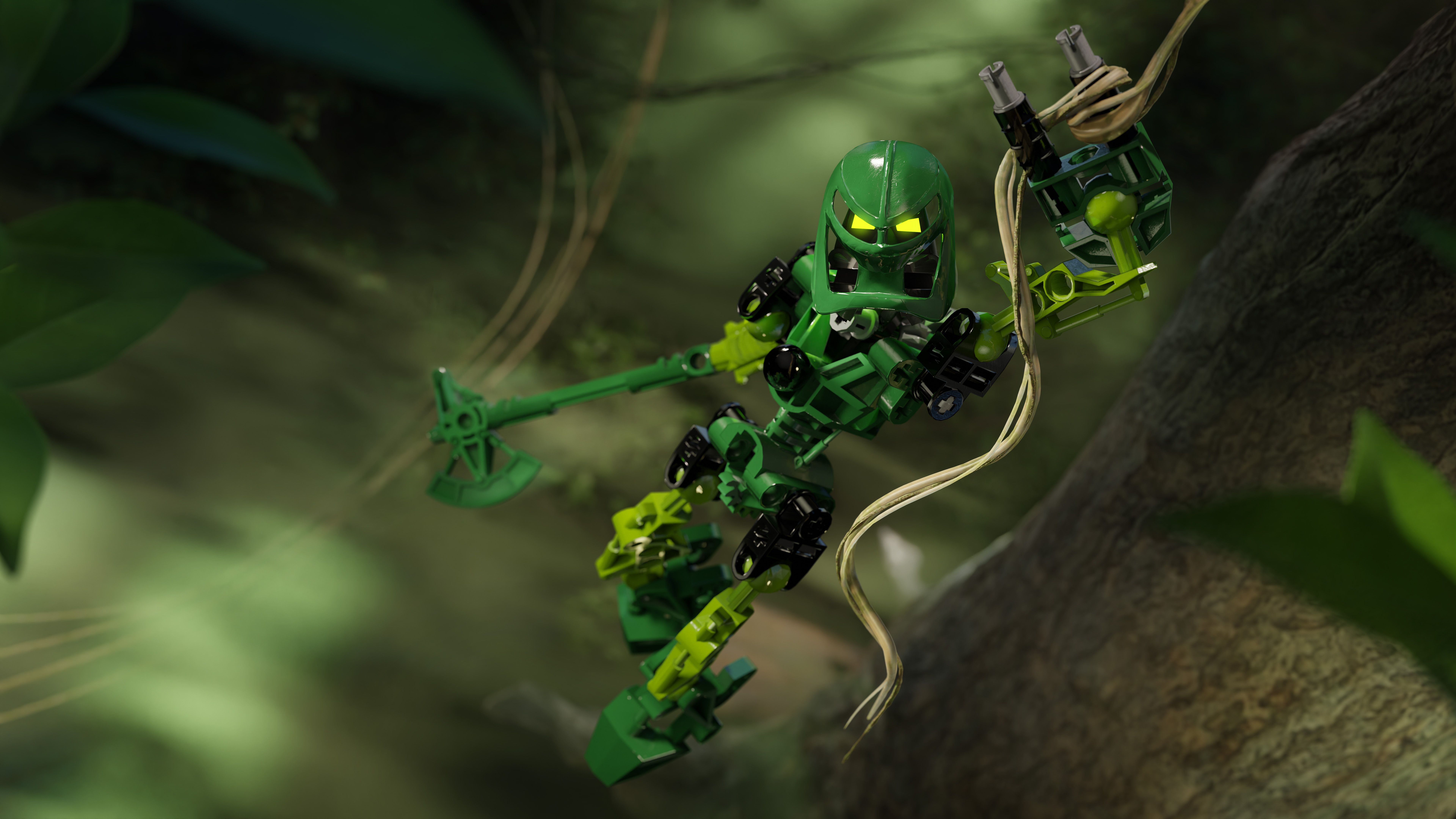 7680x4320 The Toa Mata are complete
