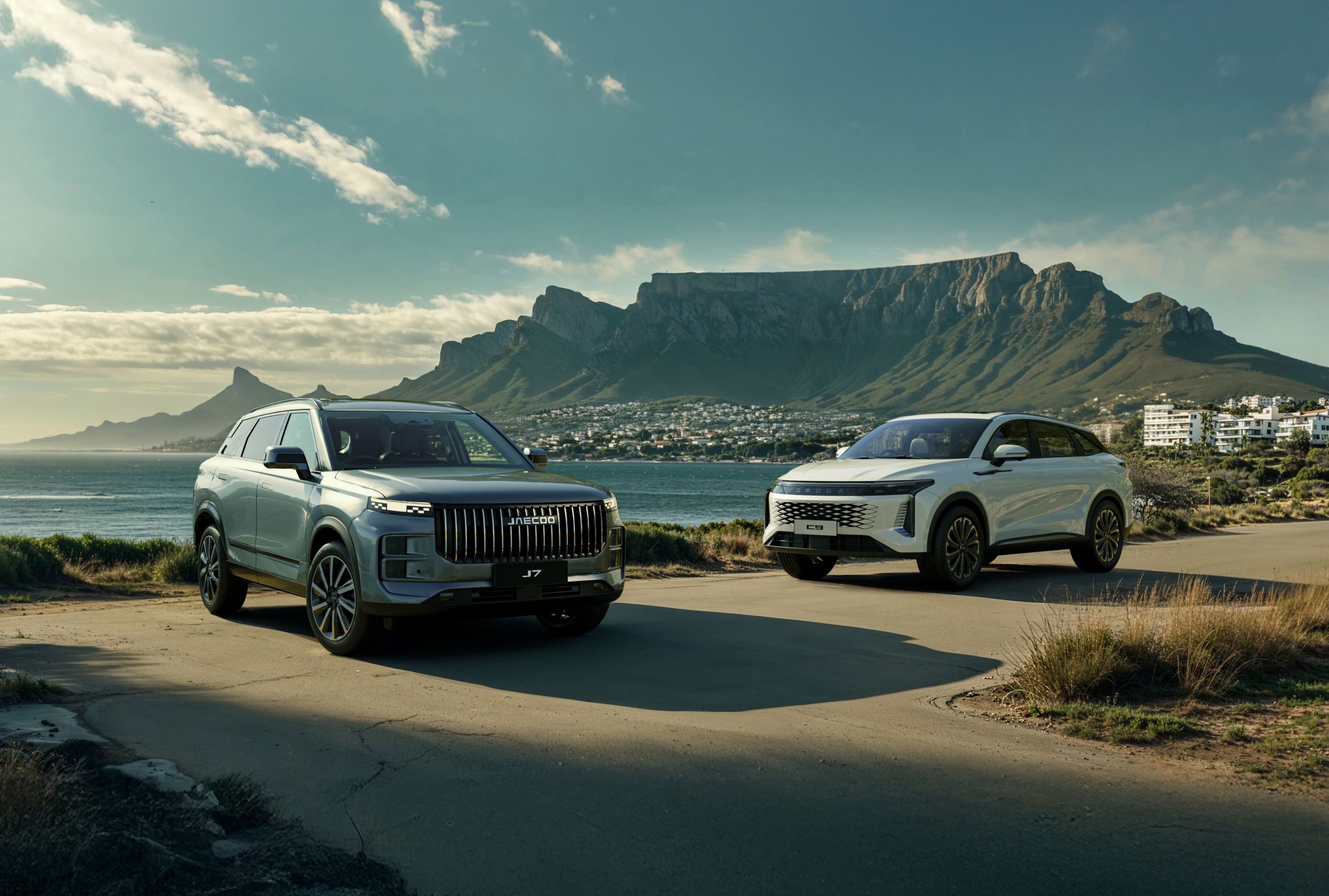 3840x2590 OMODA C9 and JAECOO J7 named finalists in the 2025 South African Car of the Year competition