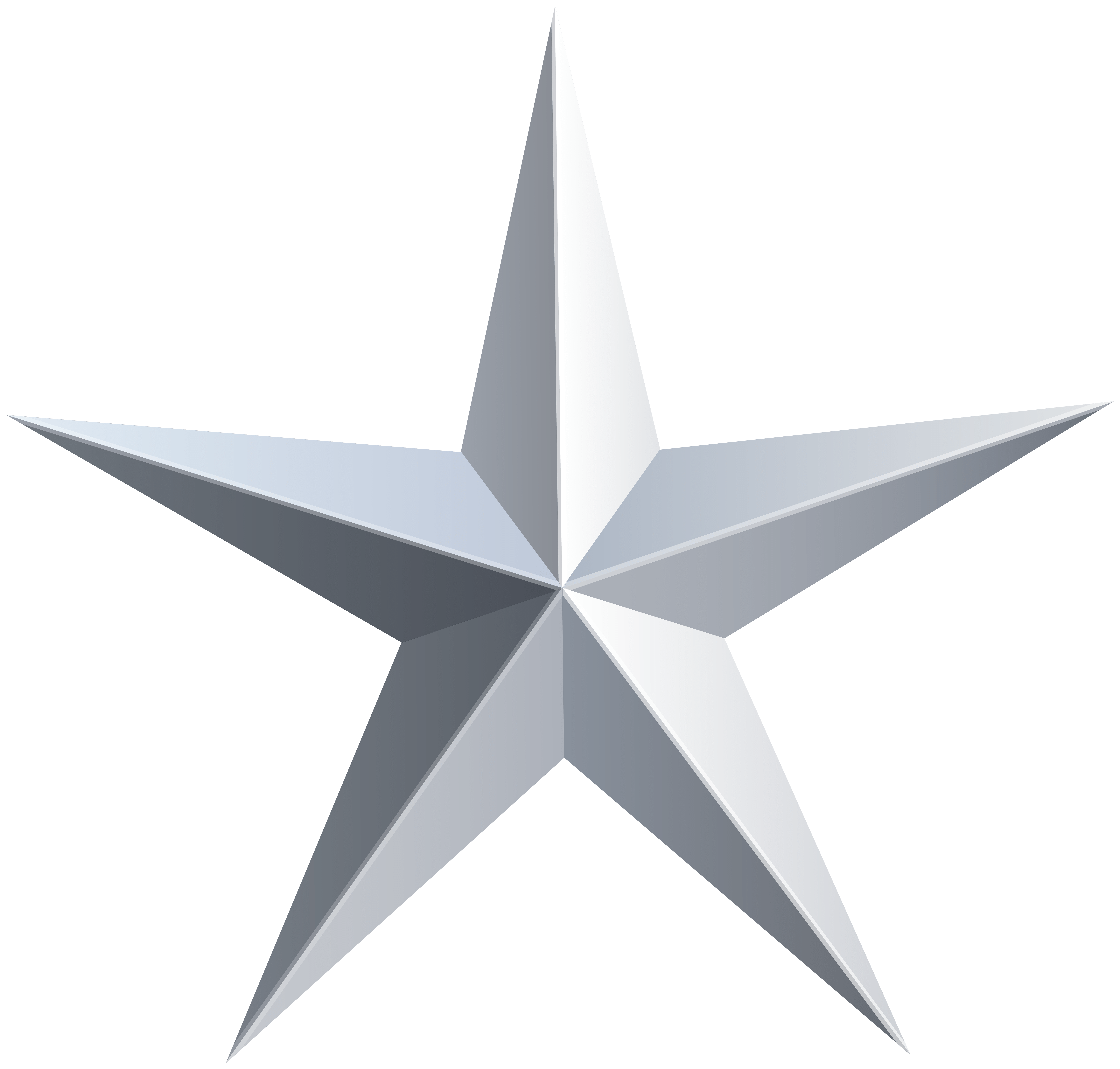 8000x7637 Silver Star Transparent PNG Clip Art Quality Image And Transparent PNG Free Clipart