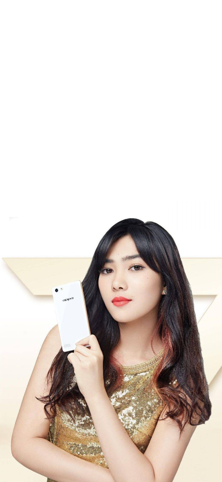 736x1595 Isyana Sarasvati Oppo Neo 7 Lockscreen Wallpaper