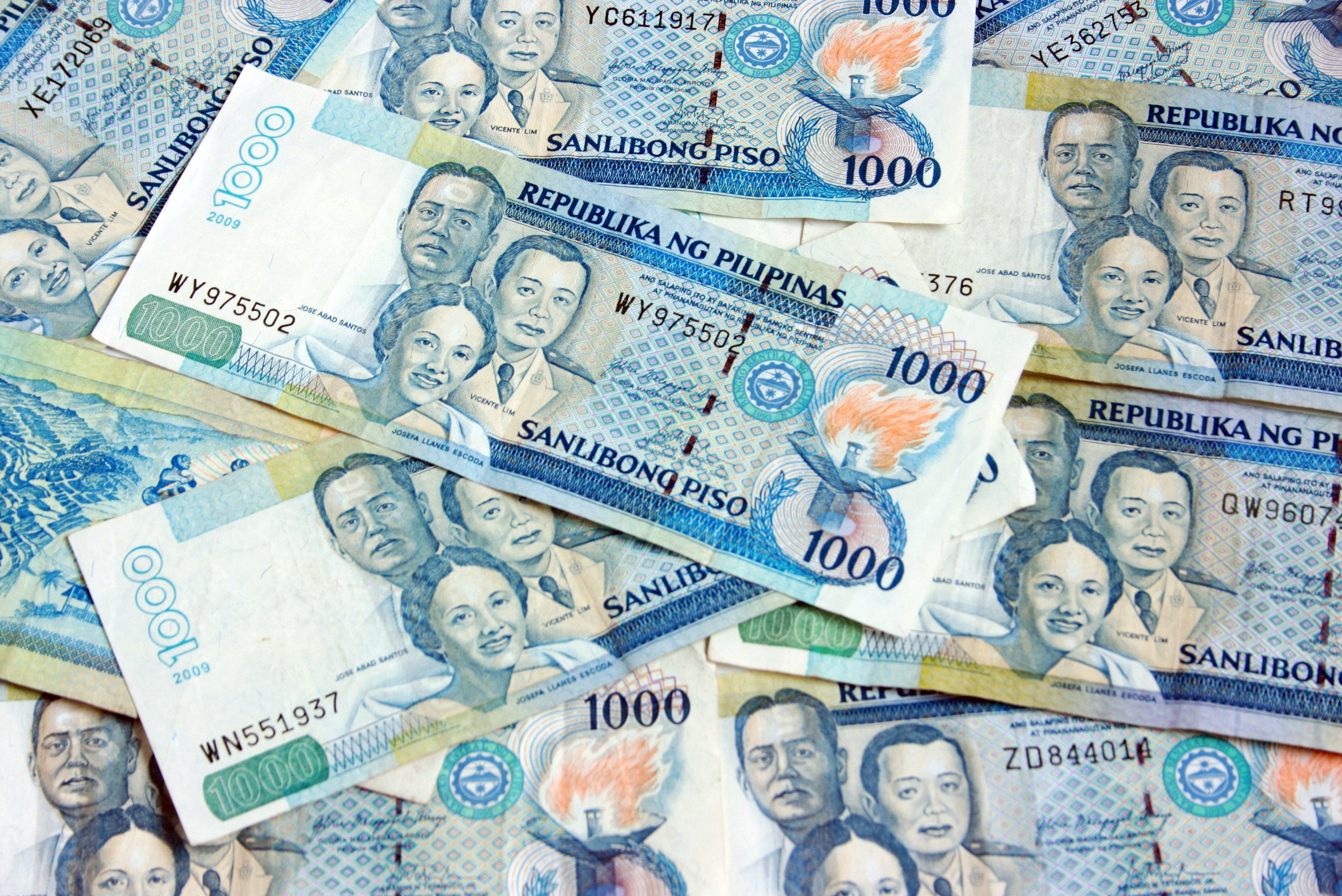 2816x1880 Wallpaper pattern, desing, currency, philippine money for mobile and desktop, section текстуры, resolution 2816x1880