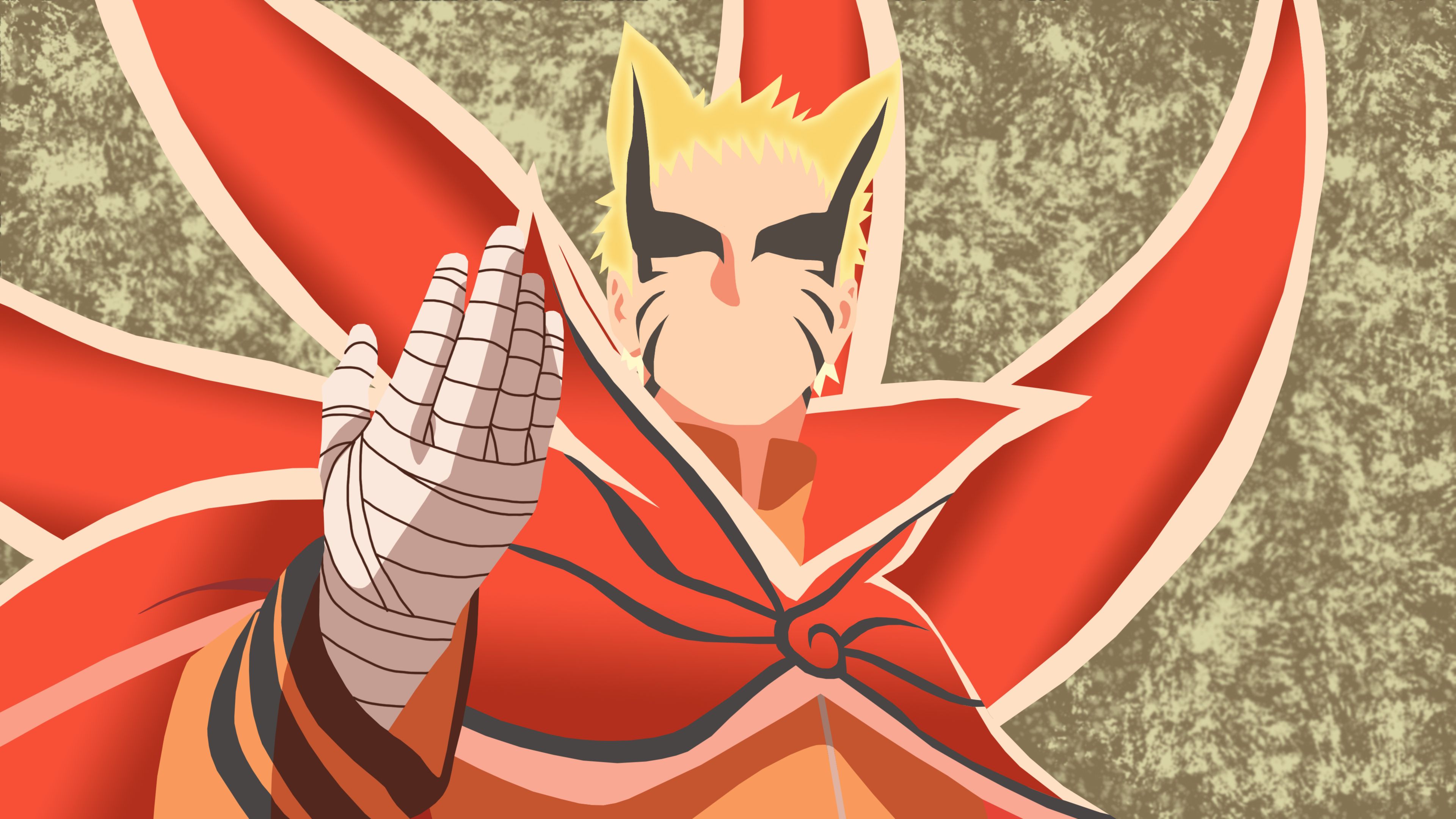 3840x2160 Baryon Mode Naruto Uzumaki 4K HD Boruto Wallpaper