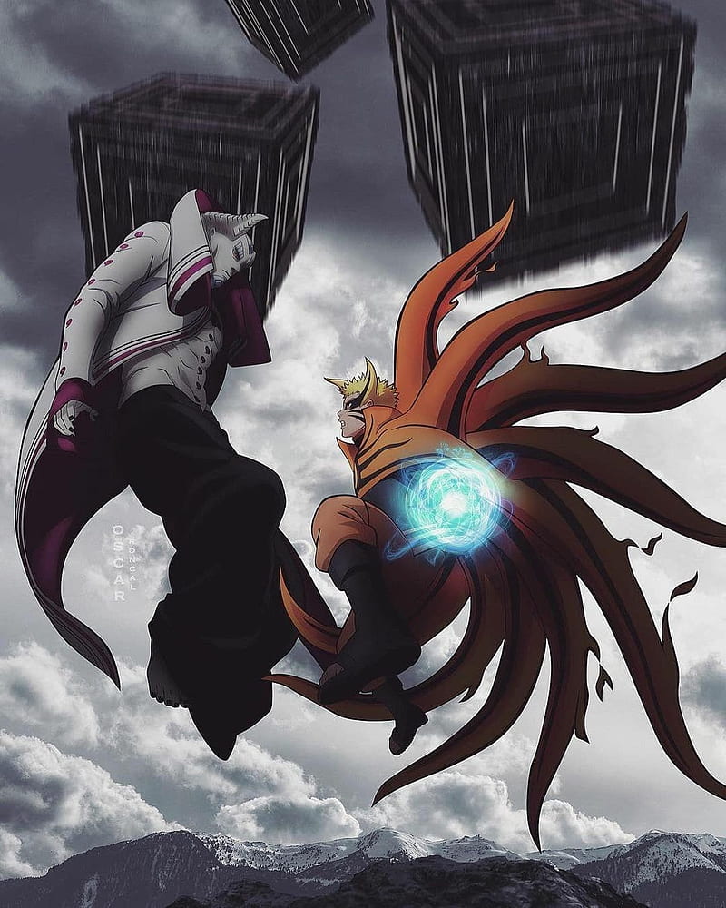 800x1000 Naruto Baryon mode, anime, HD phone wallpaper